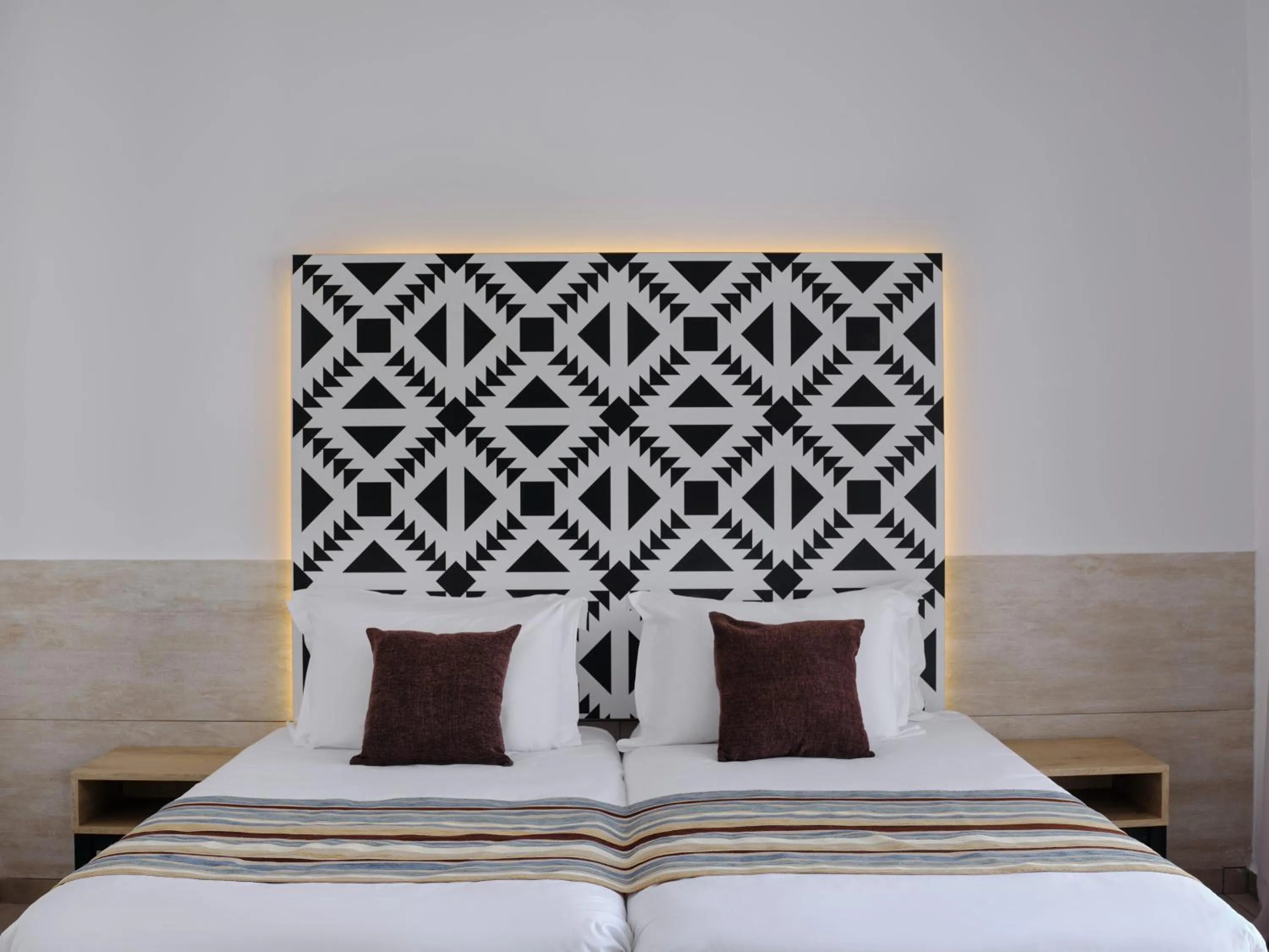 Bed in Atlantica Panthea Resort