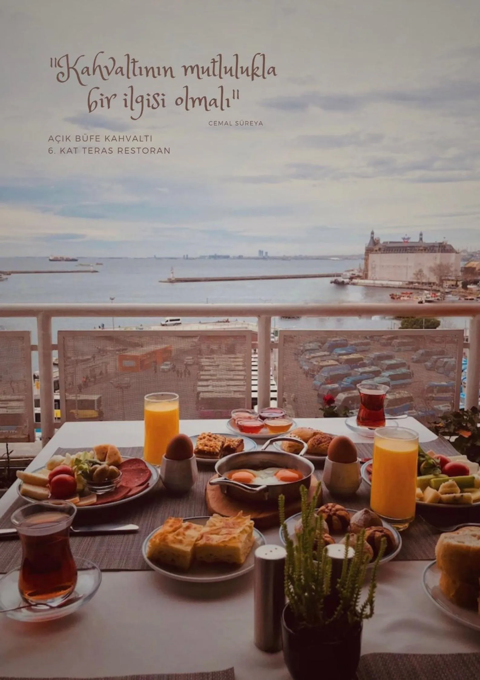 Restaurant/places to eat in Kadıköy Rıhtım Hotel