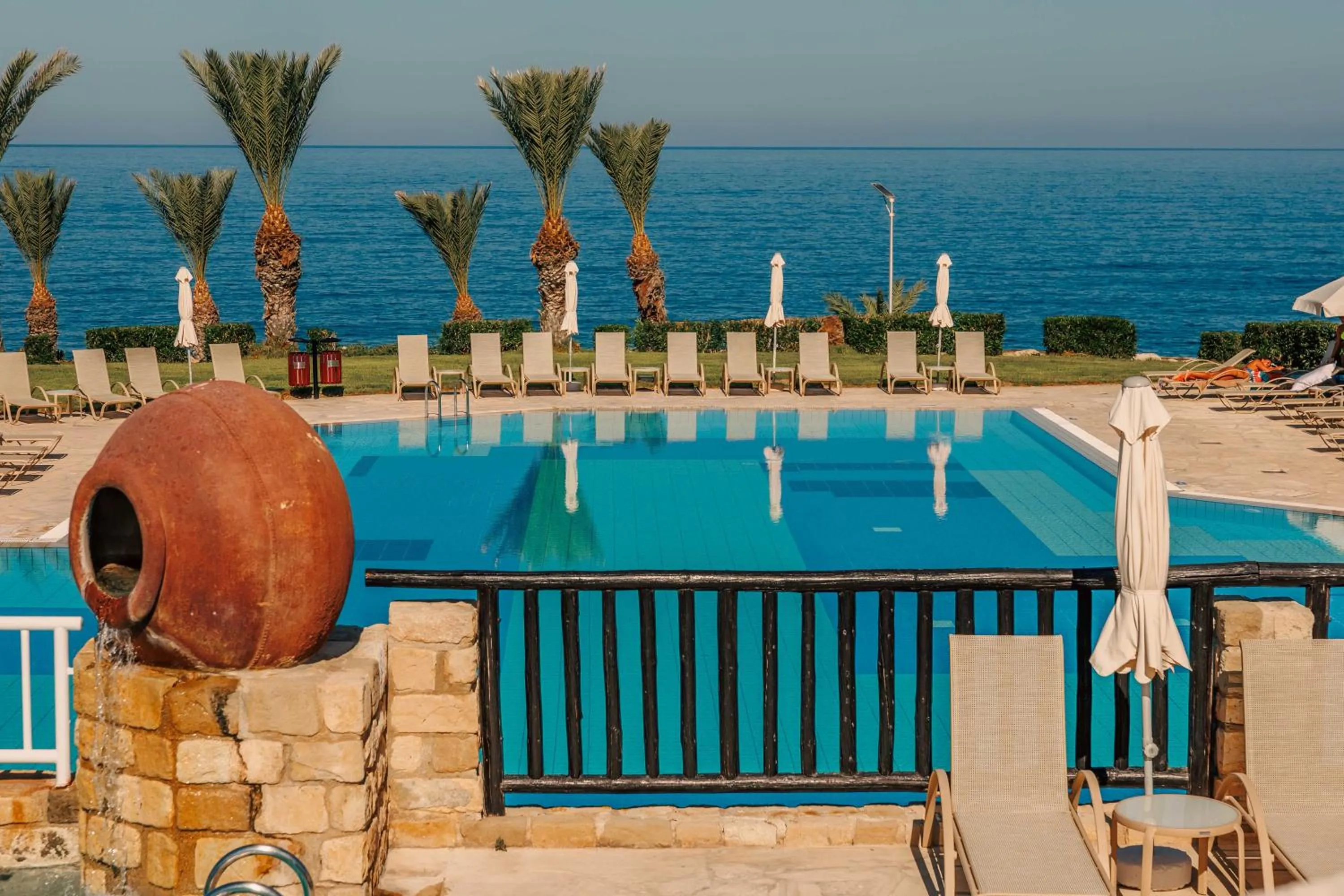 Pool view in Atlantica Akteon