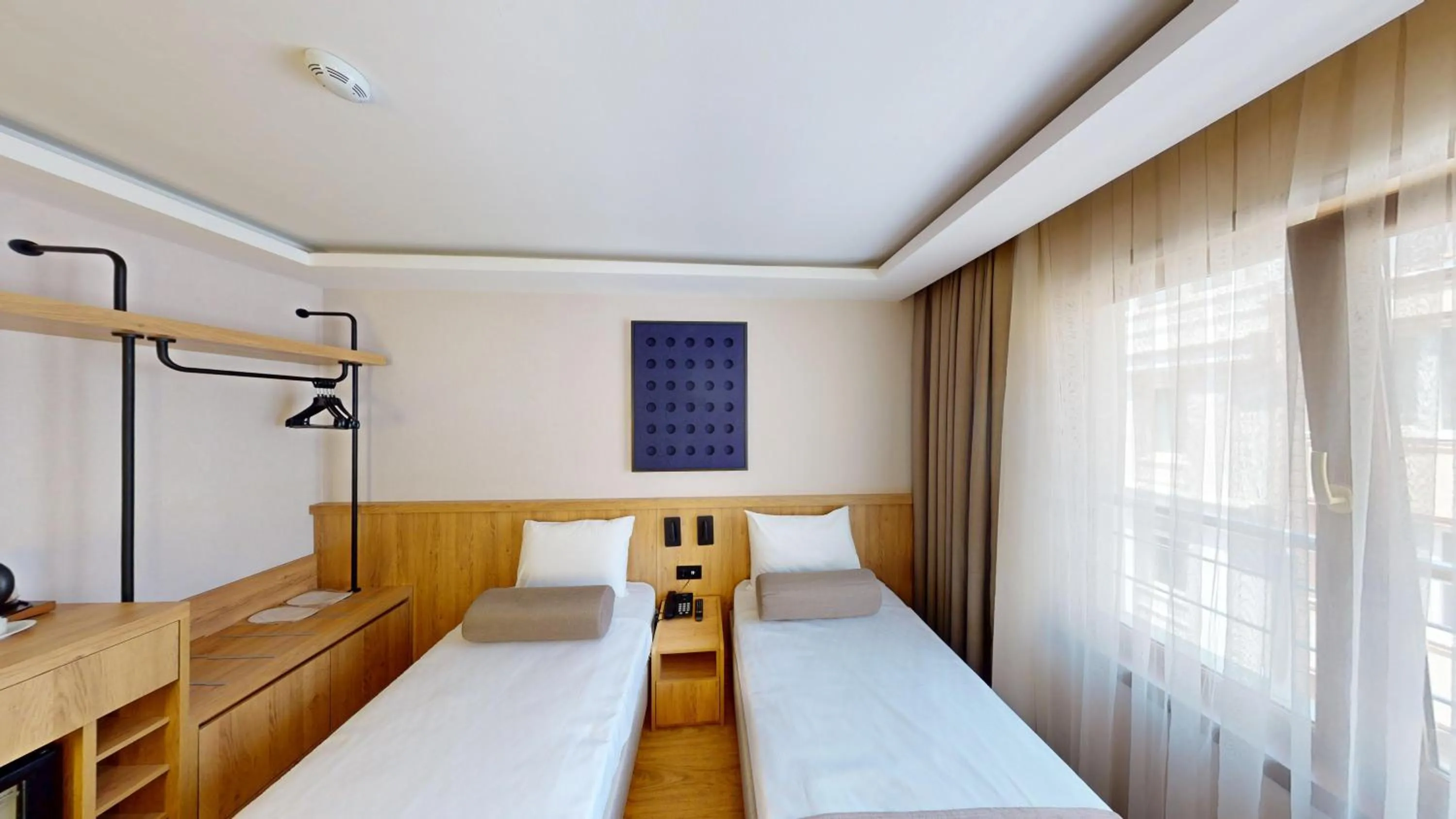 Bed in Istanbul River Hotel