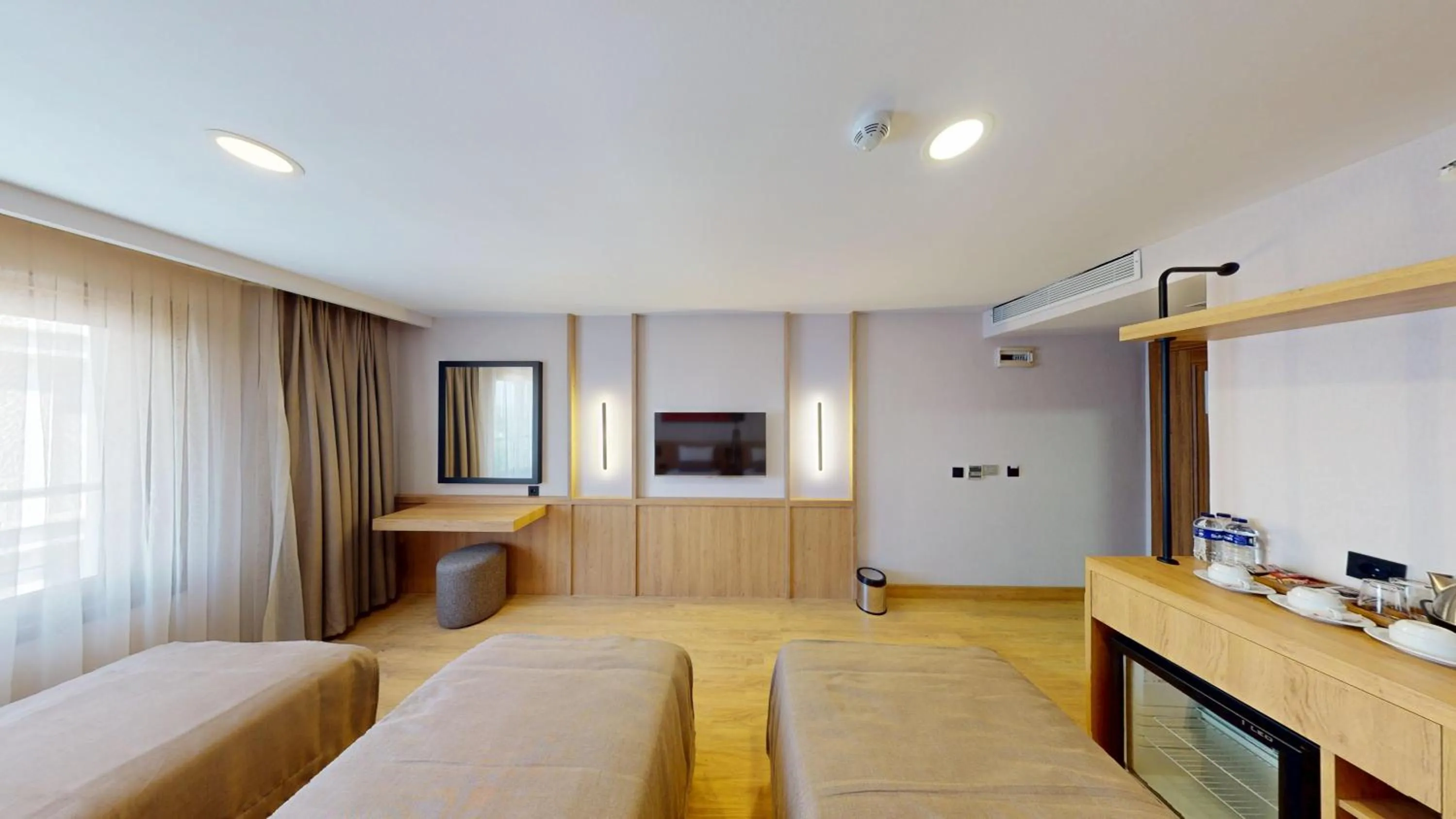 Bed in Istanbul River Hotel