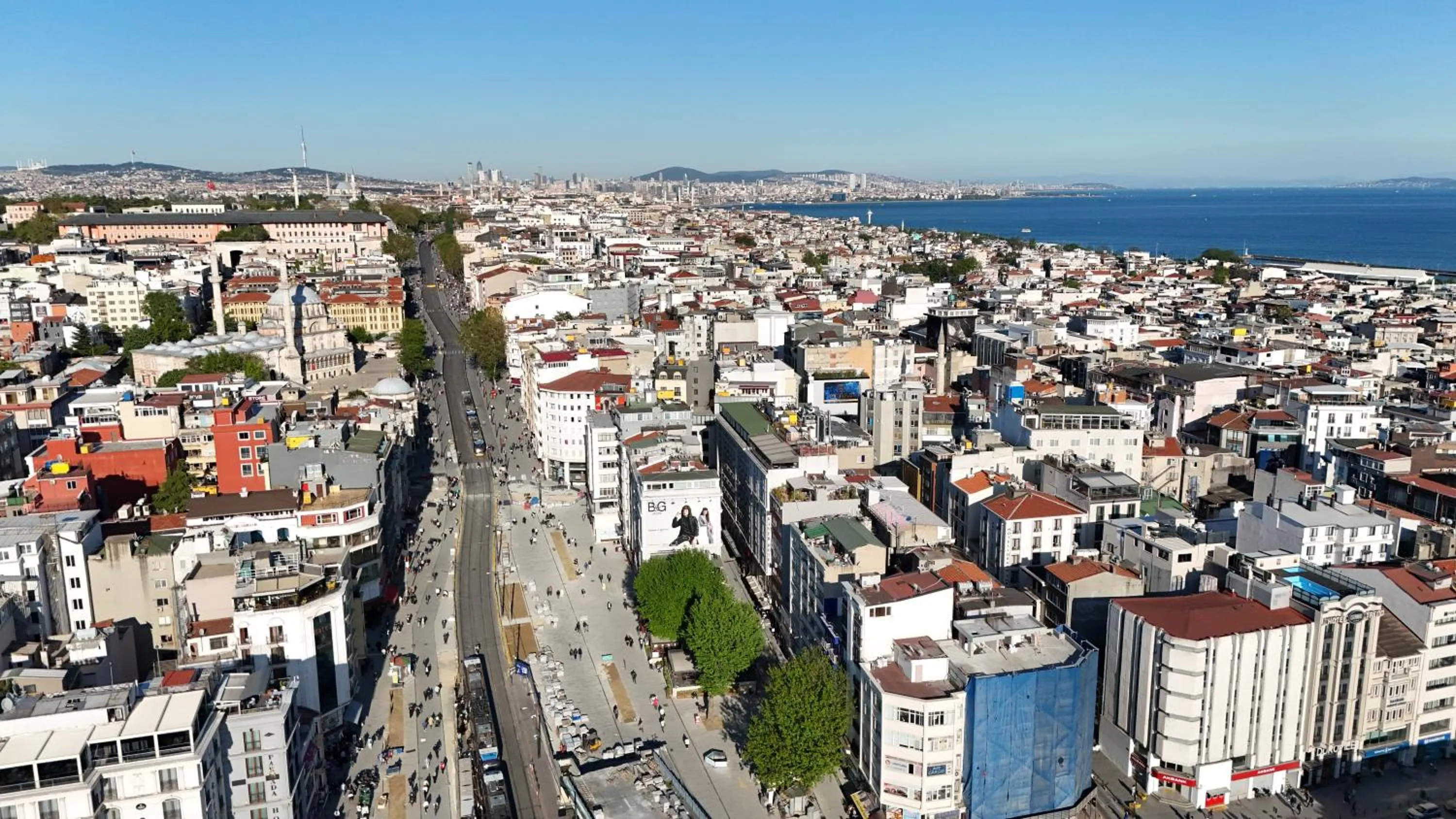 City view in Istanbul River Hotel