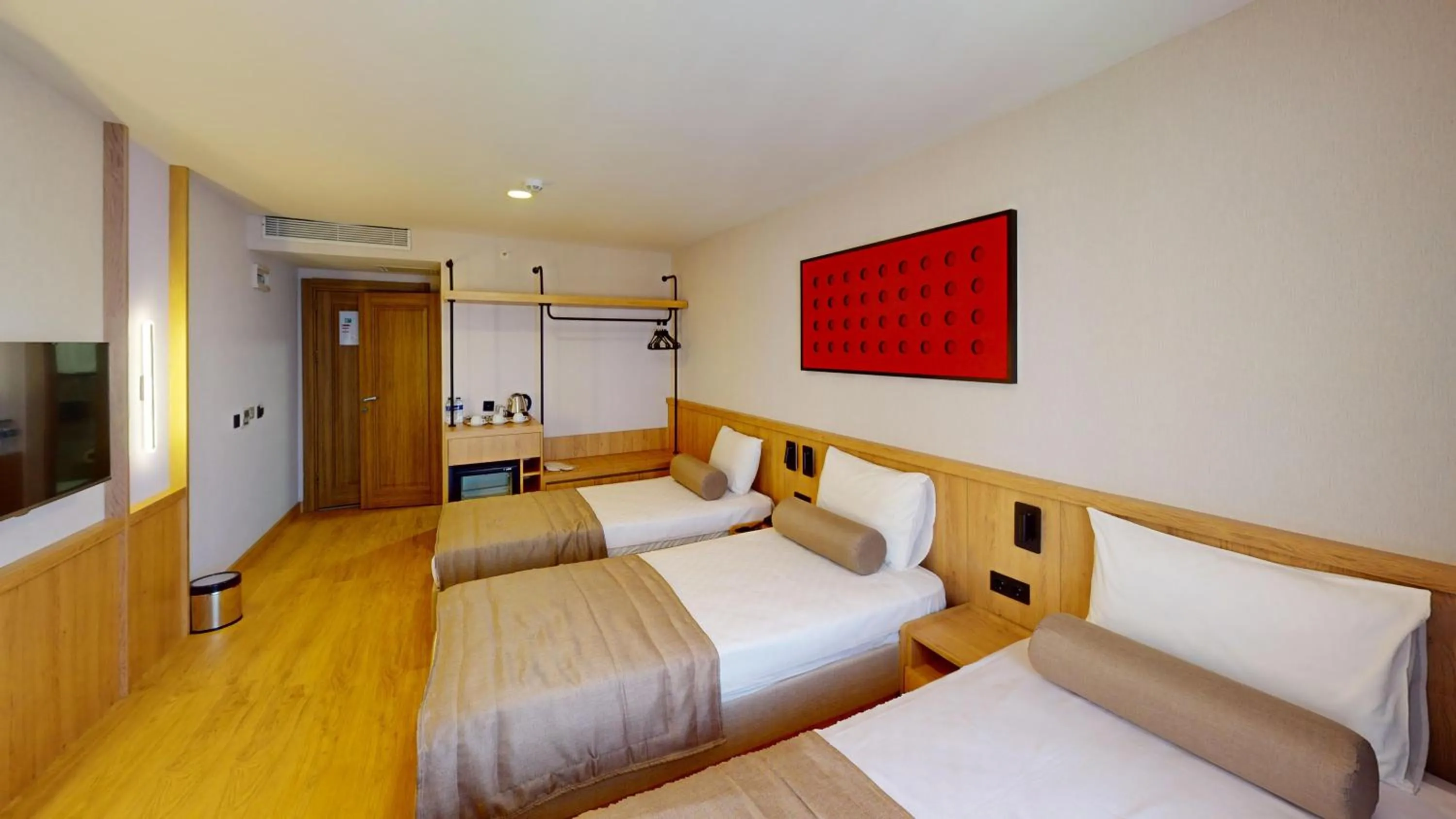 Bed in Istanbul River Hotel