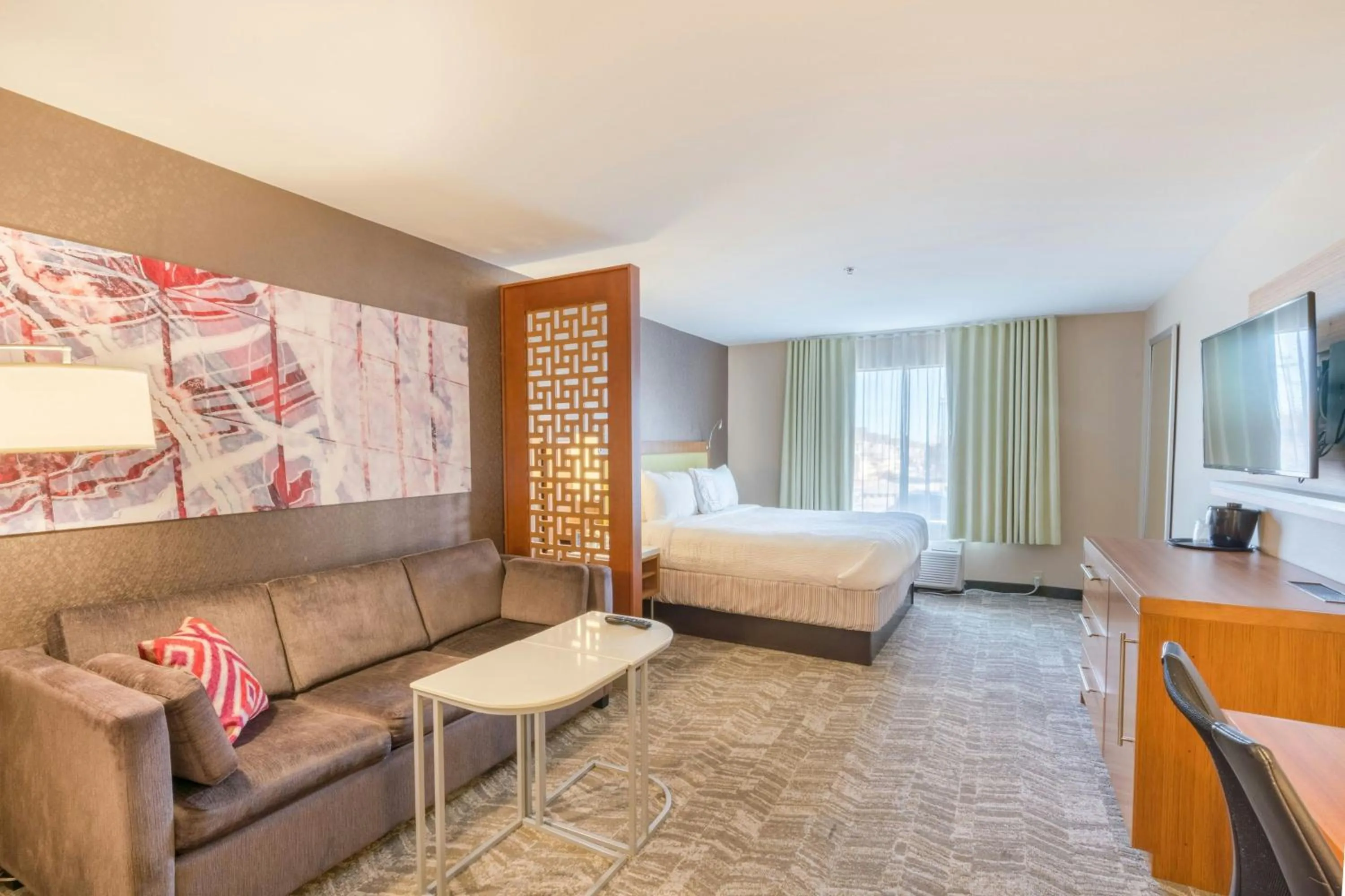 Bedroom, Bed in SpringHill Suites by Marriott Denton