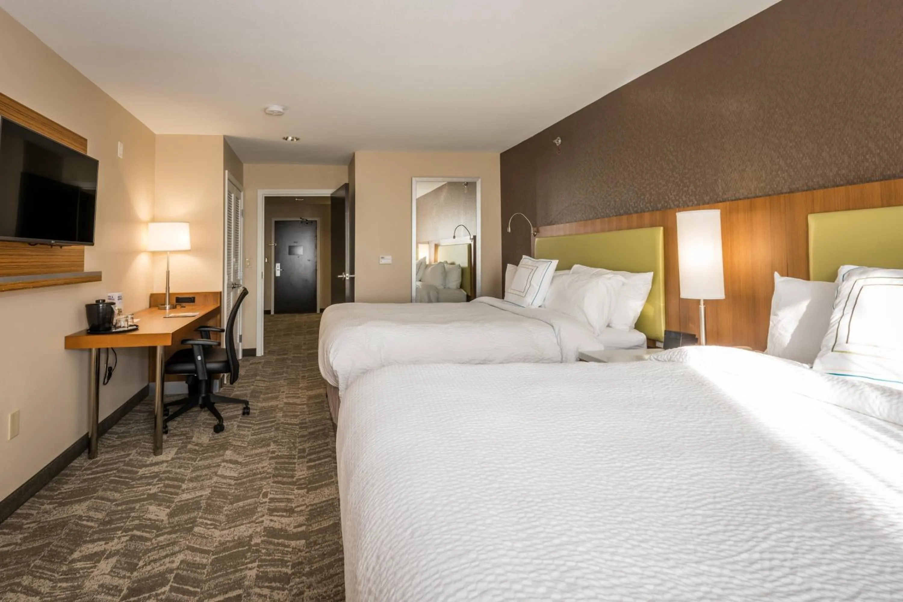 Bedroom, Bed in SpringHill Suites by Marriott Denton