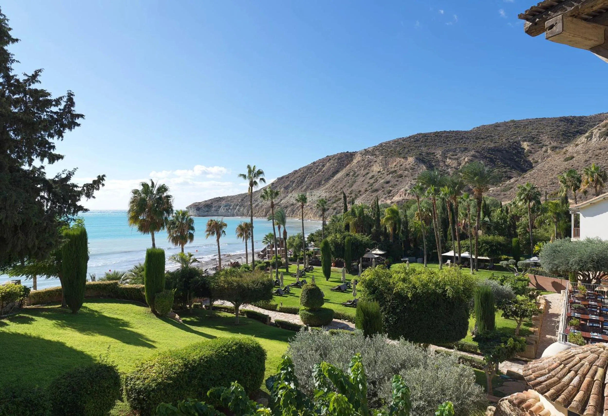 Garden in Columbia Beach Resort