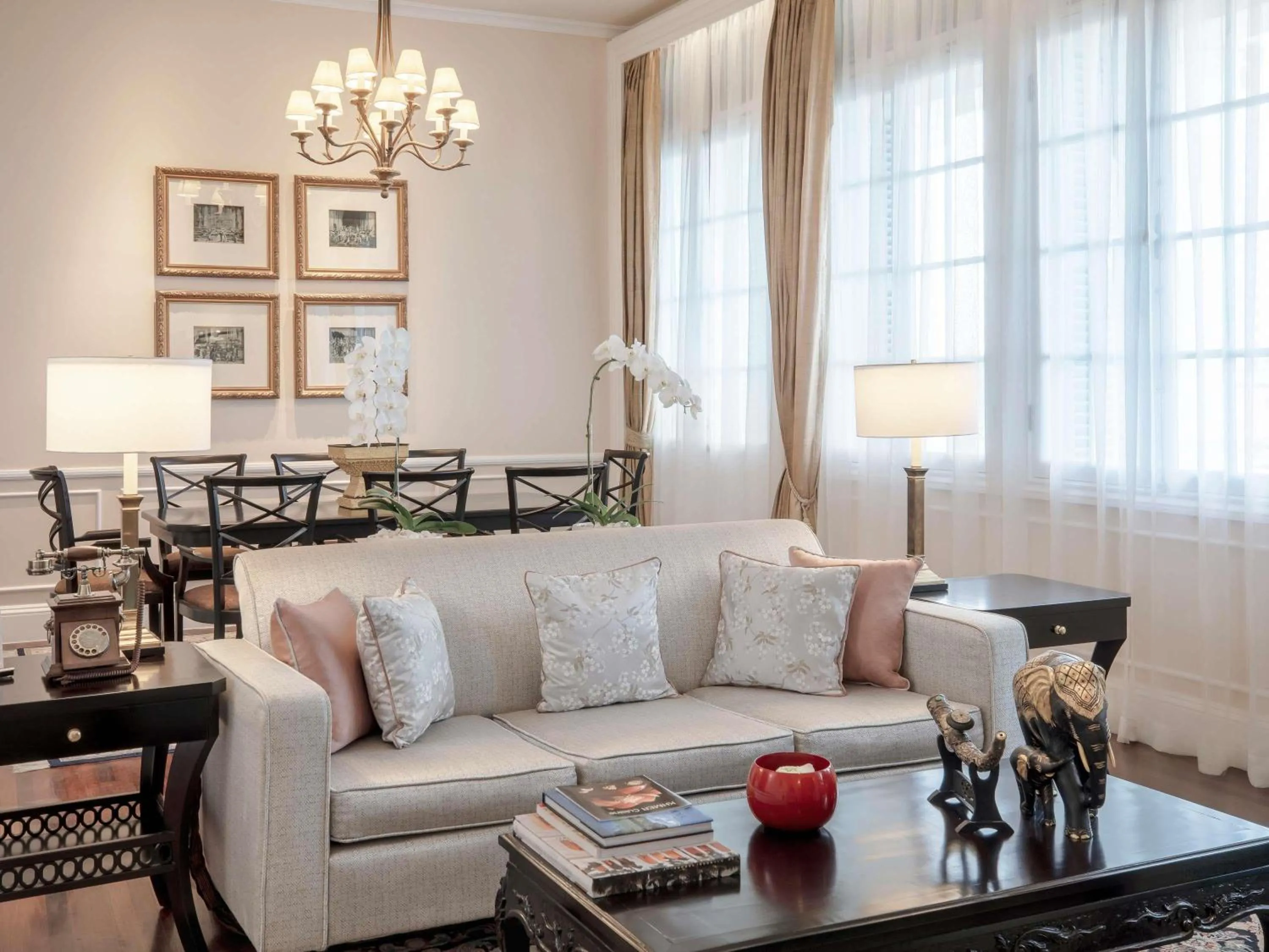 Photo of the whole room in Raffles Hotel Le Royal