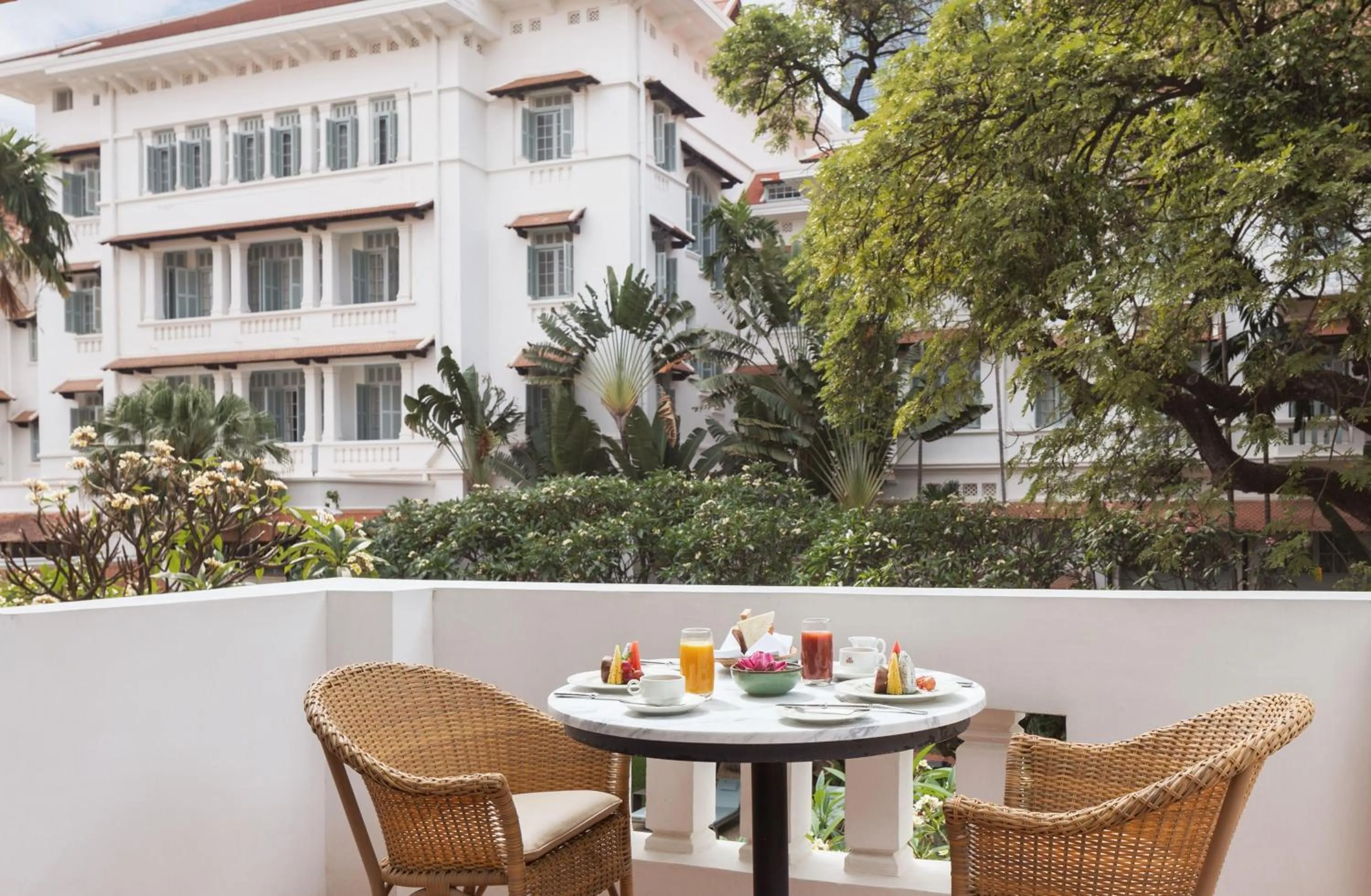 Balcony/Terrace in Raffles Hotel Le Royal