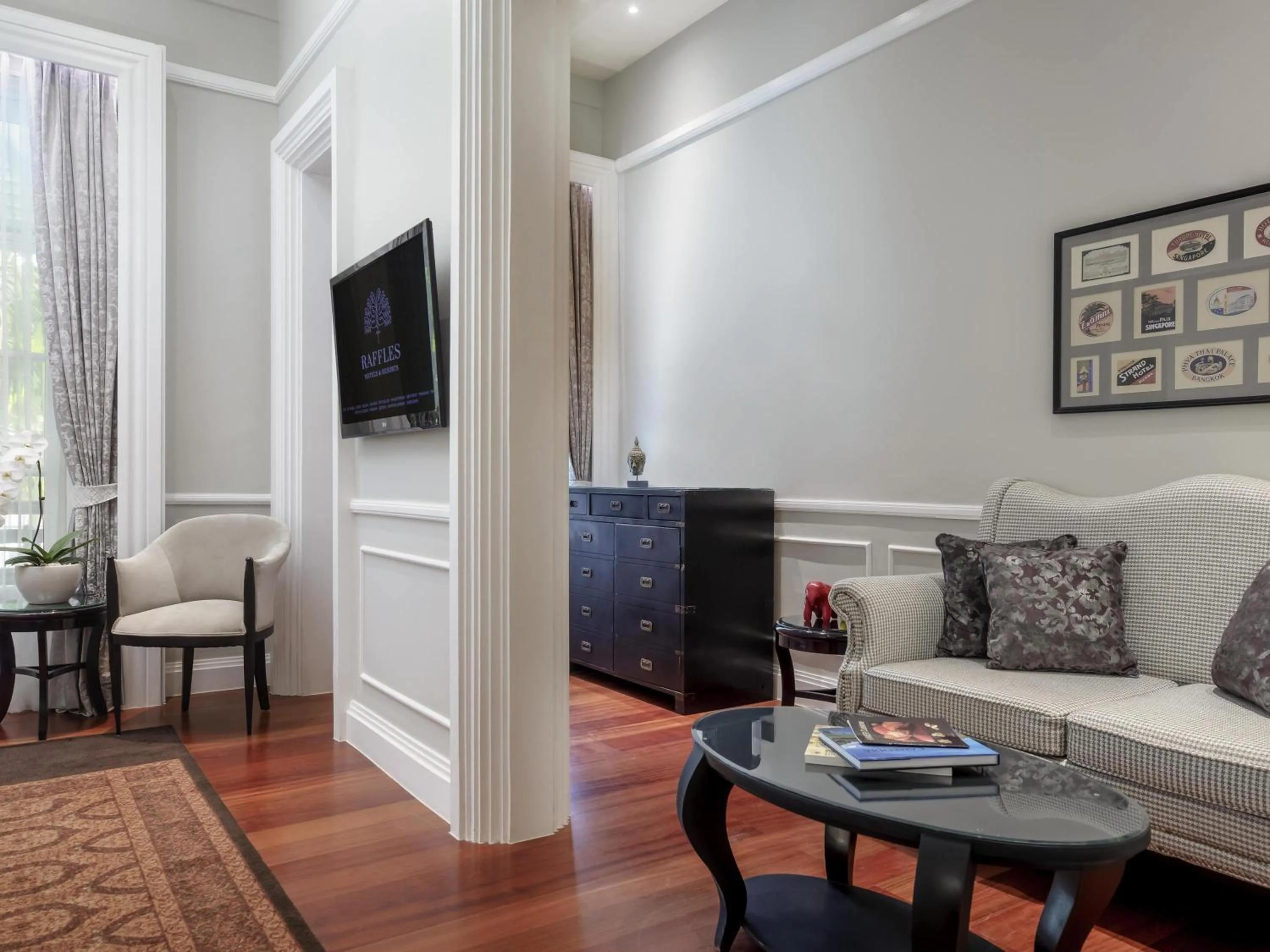 Bedroom in Raffles Hotel Le Royal