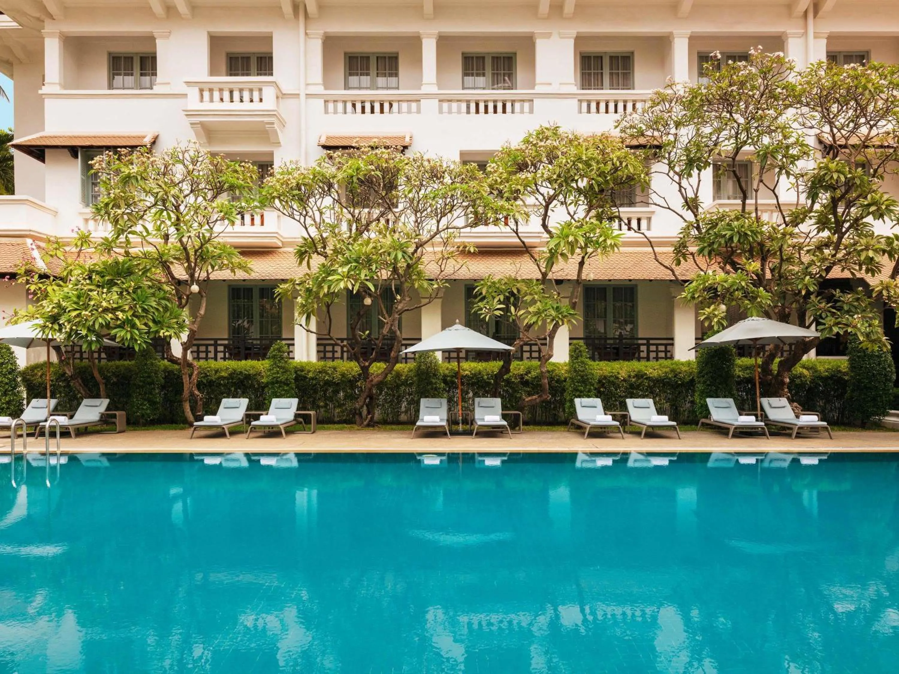 Property building in Raffles Hotel Le Royal