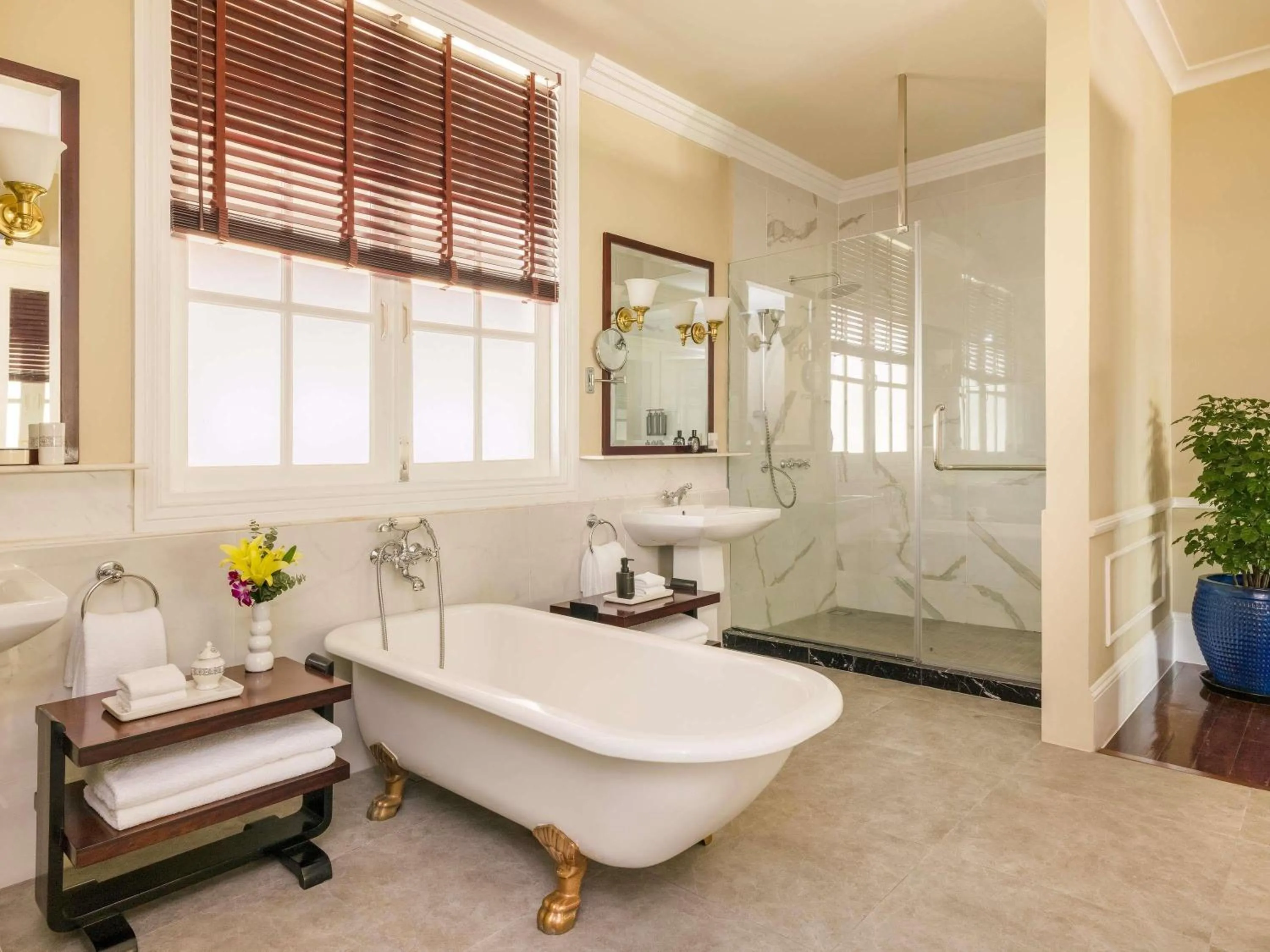 Bedroom in Raffles Grand Hotel d'Angkor