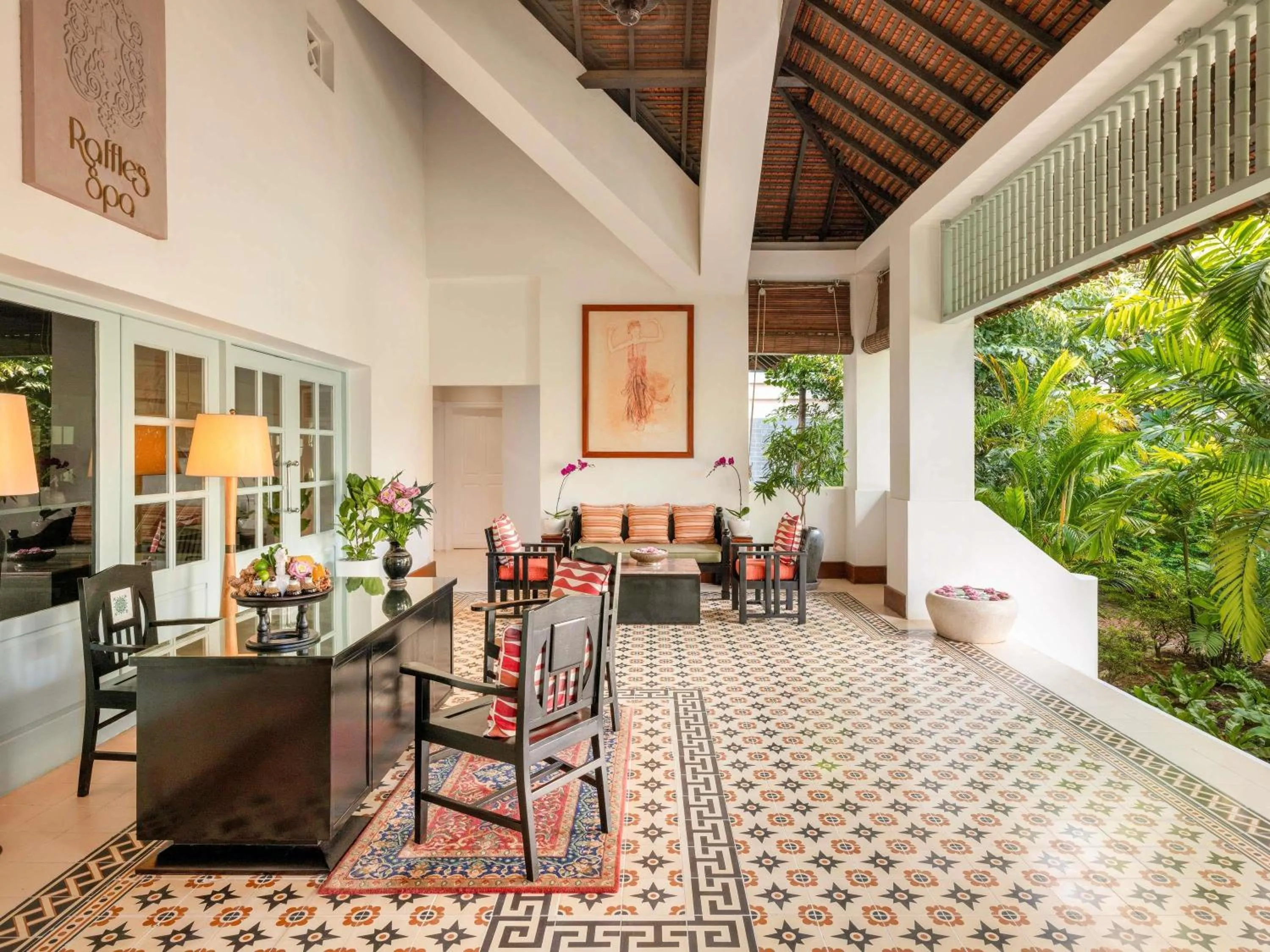 Spa and wellness centre/facilities in Raffles Grand Hotel d'Angkor