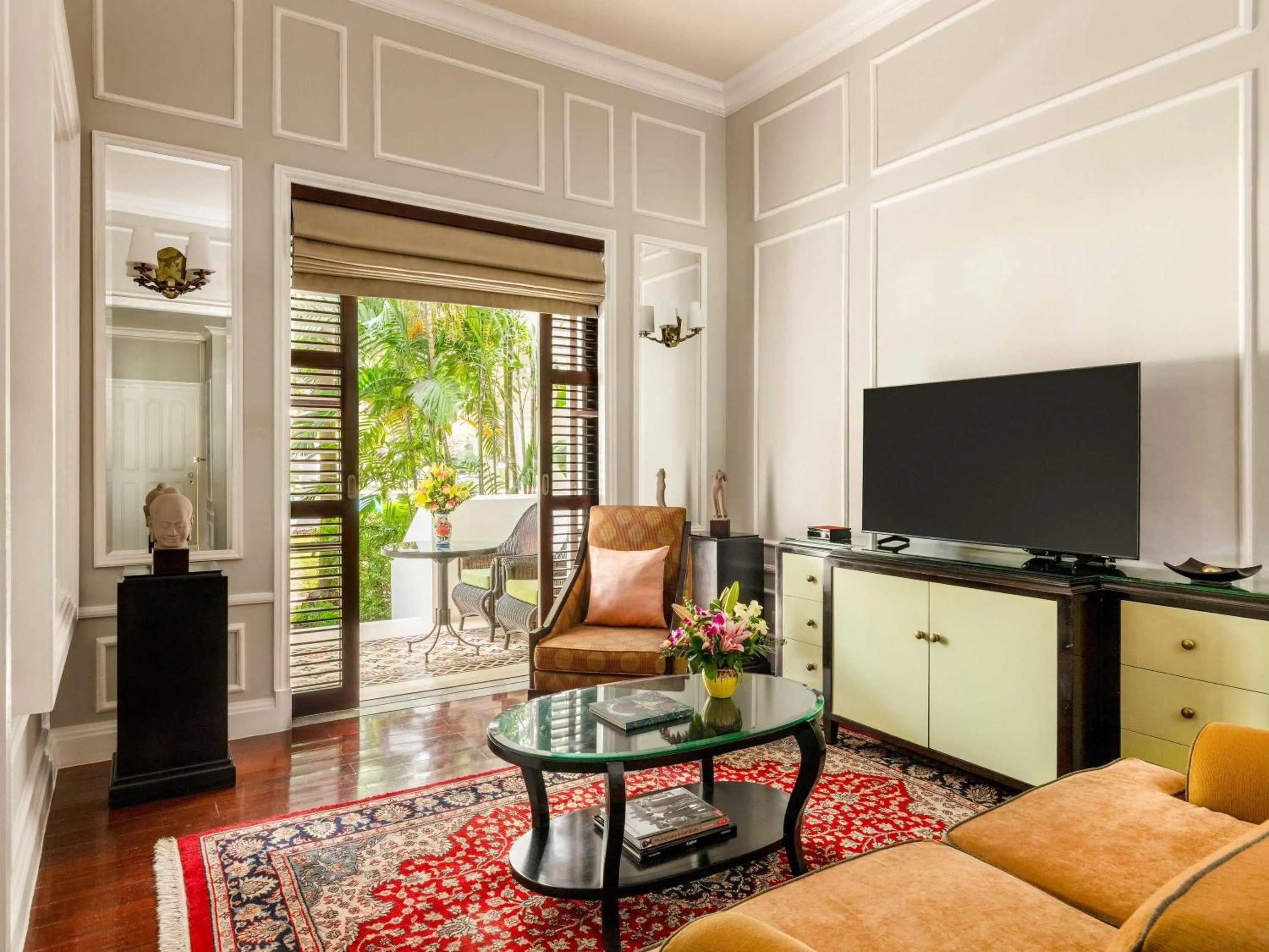 Bedroom in Raffles Grand Hotel d'Angkor