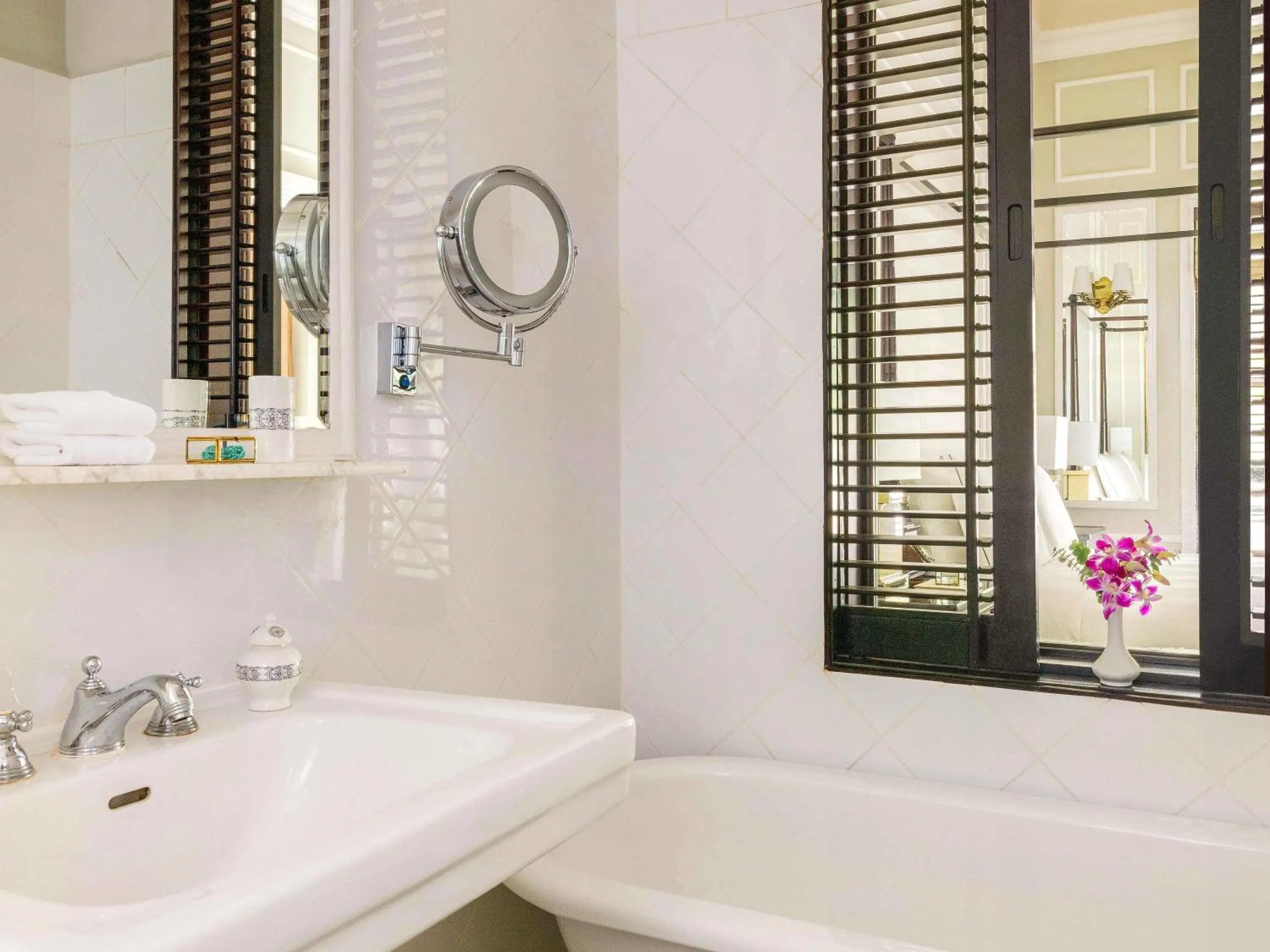 Bedroom in Raffles Grand Hotel d'Angkor