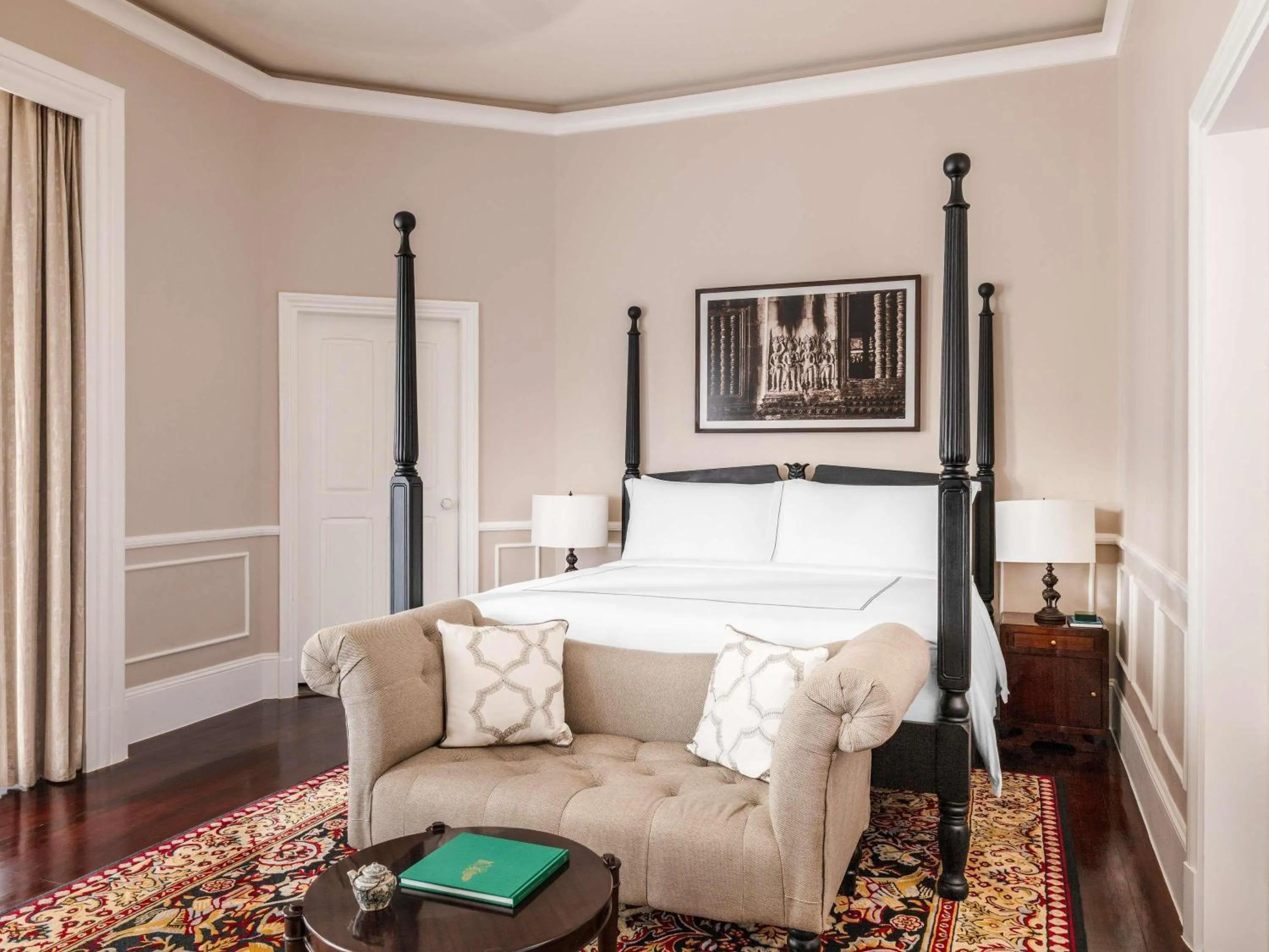 Bedroom, Bed in Raffles Grand Hotel d'Angkor