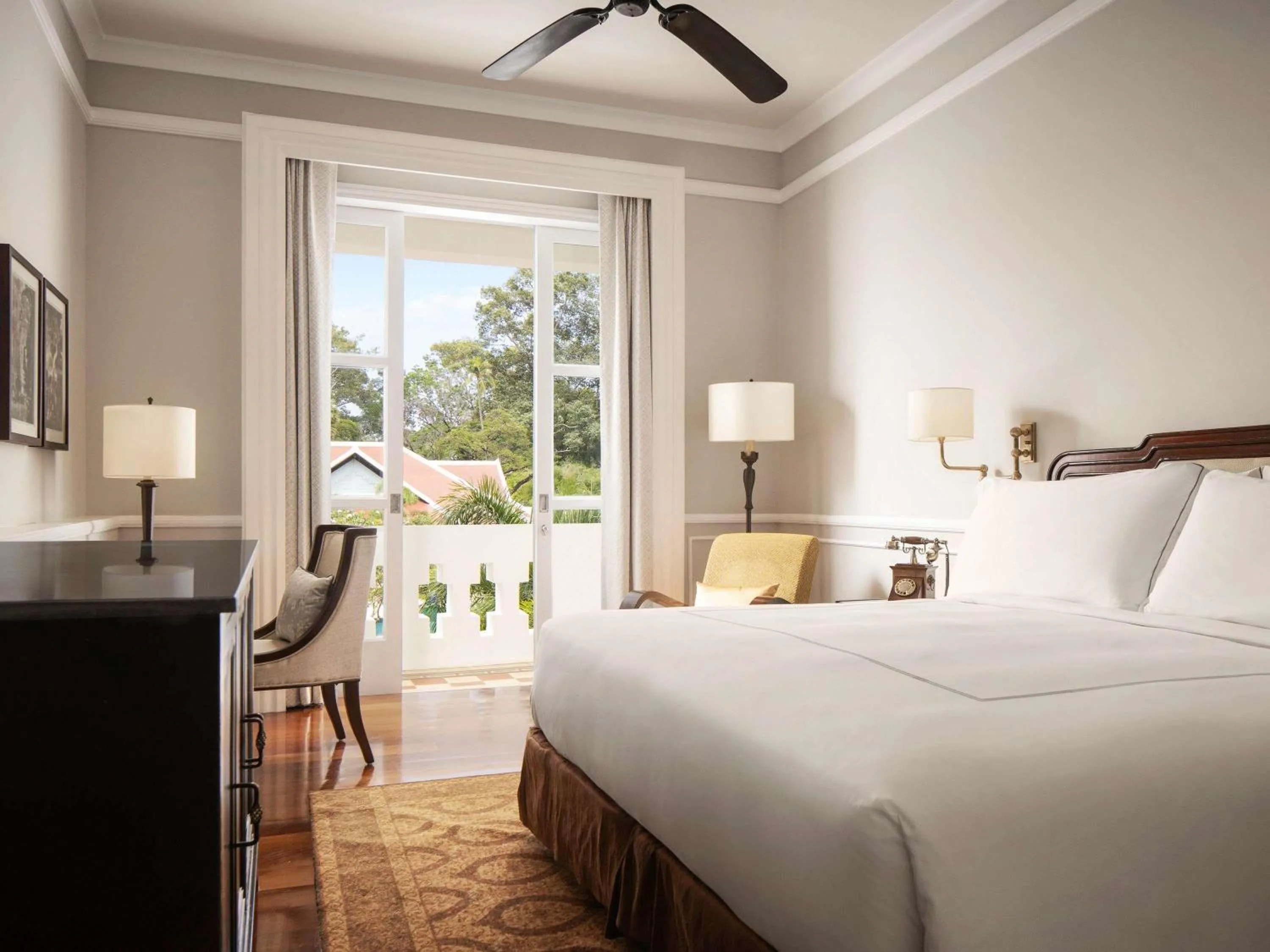 Bedroom, Bed in Raffles Grand Hotel d'Angkor