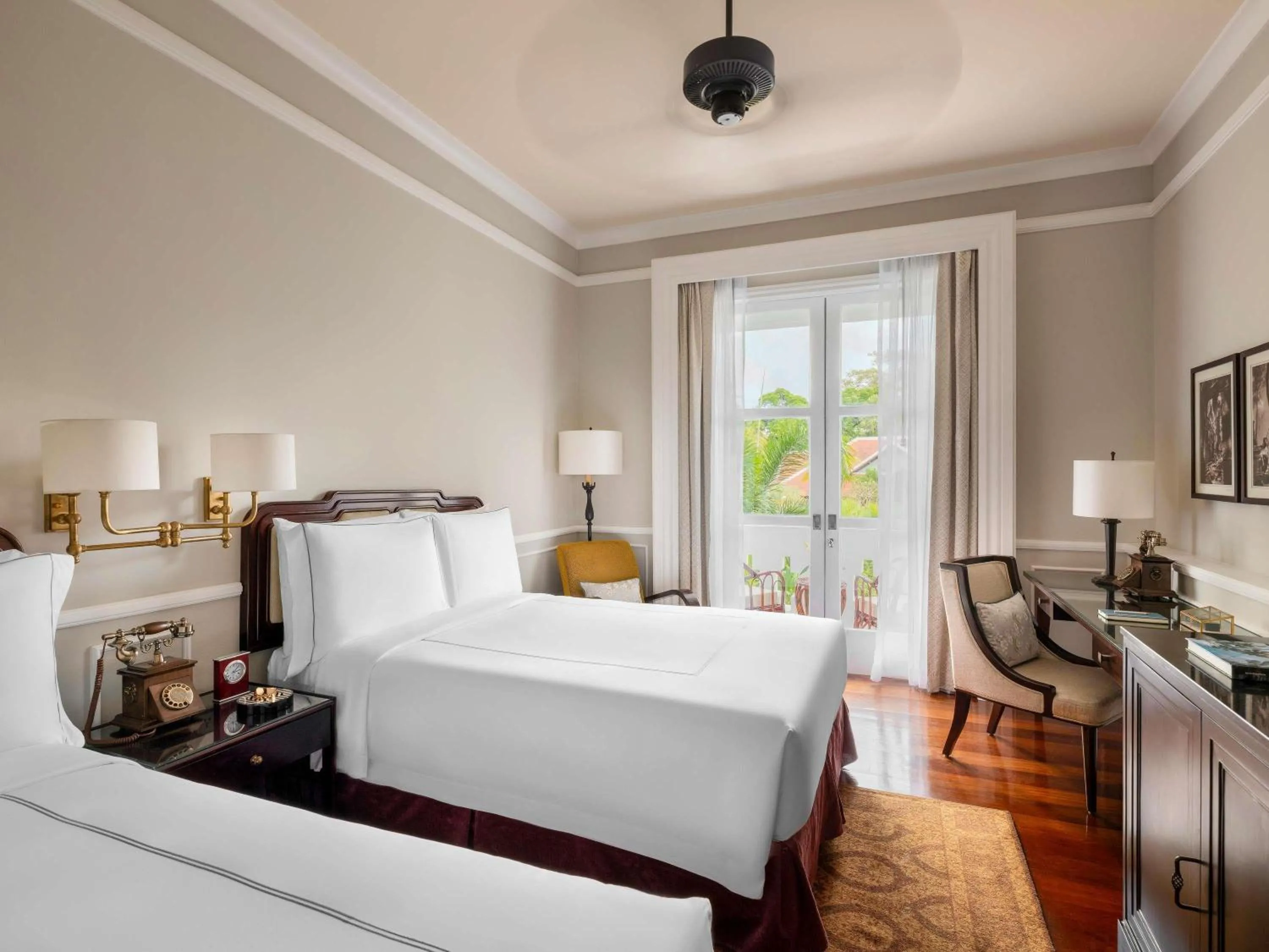 Bedroom, Bed in Raffles Grand Hotel d'Angkor