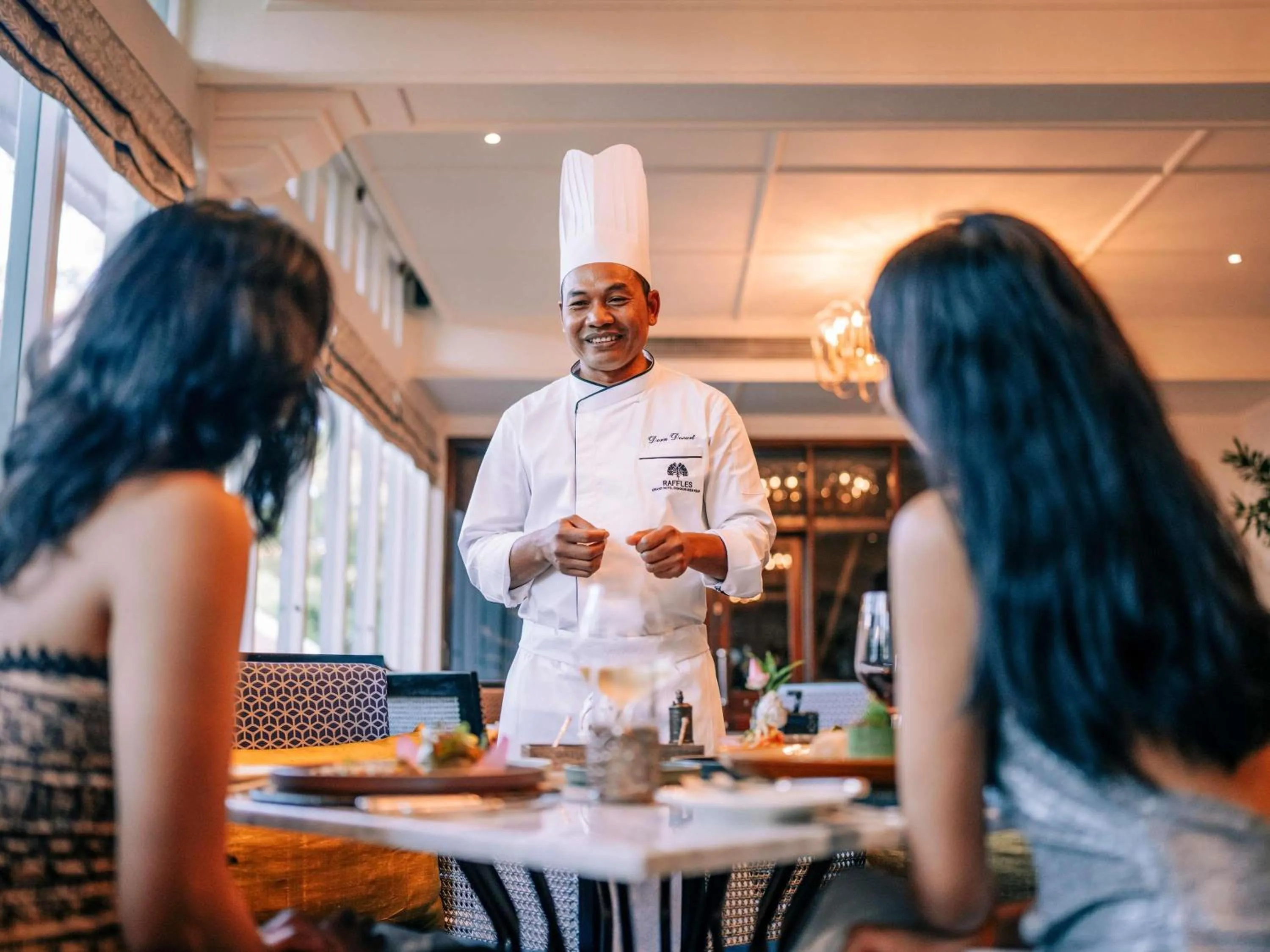 Restaurant/places to eat in Raffles Grand Hotel d'Angkor