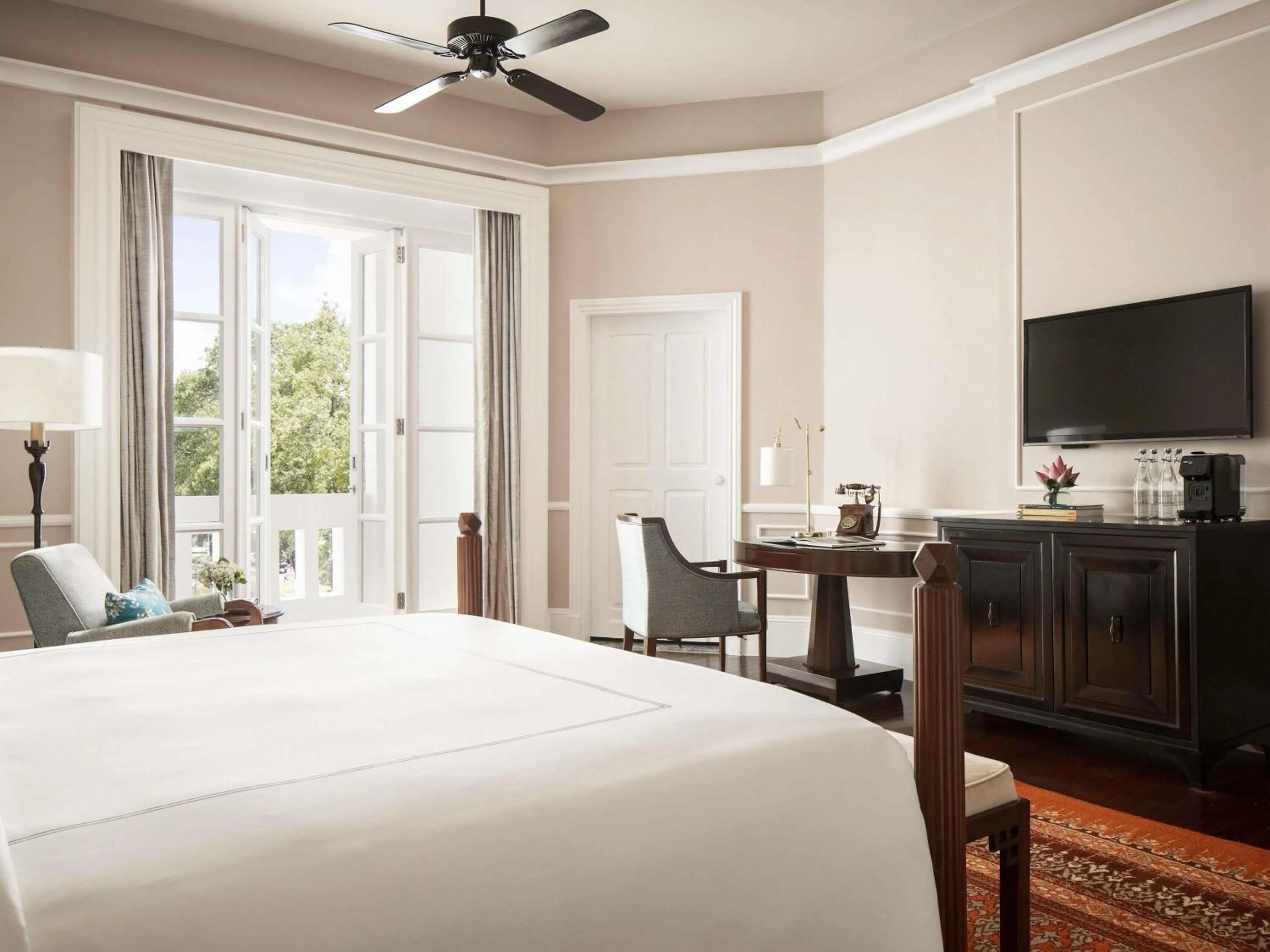 Bedroom, Bed in Raffles Grand Hotel d'Angkor