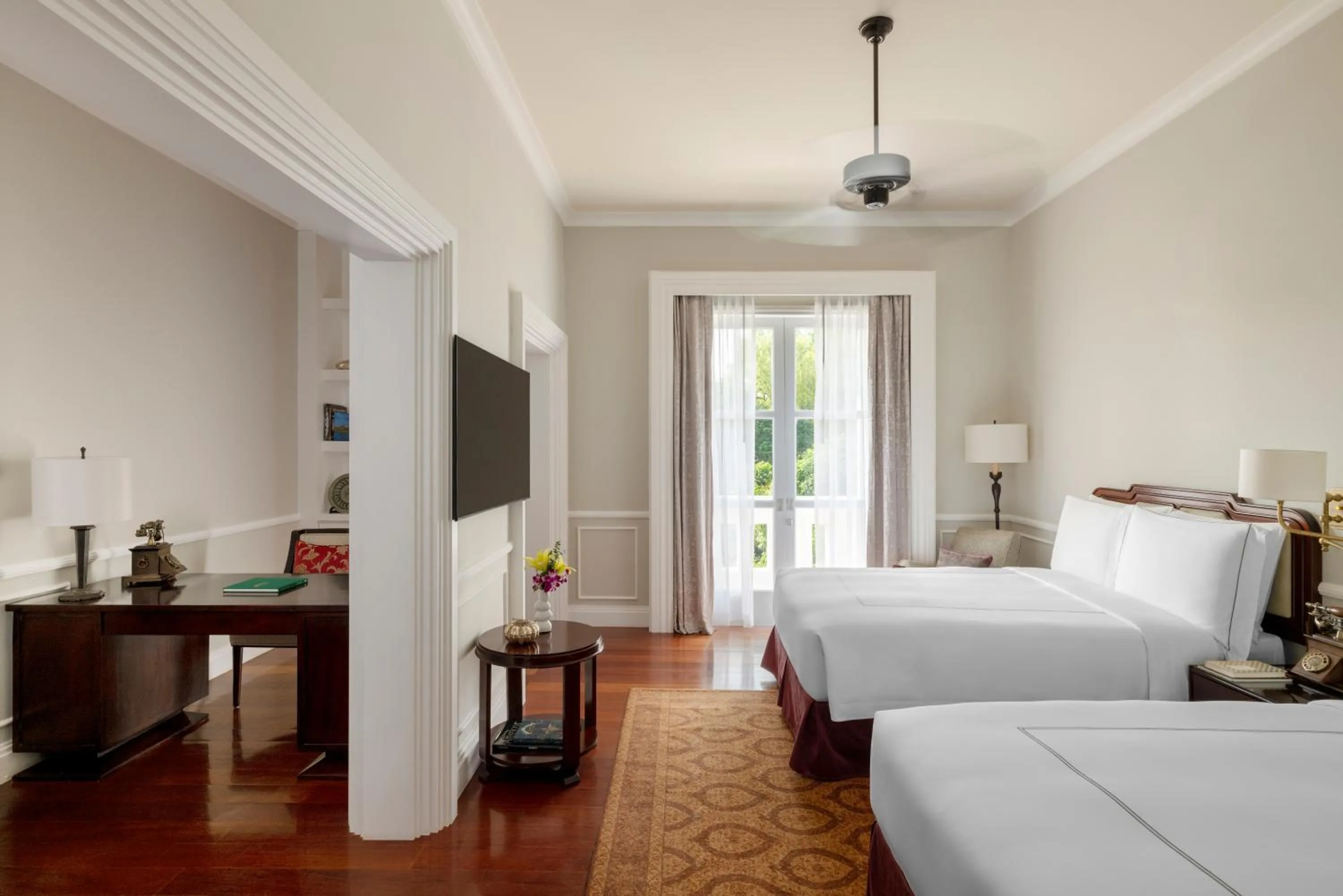 Bed in Raffles Grand Hotel d'Angkor