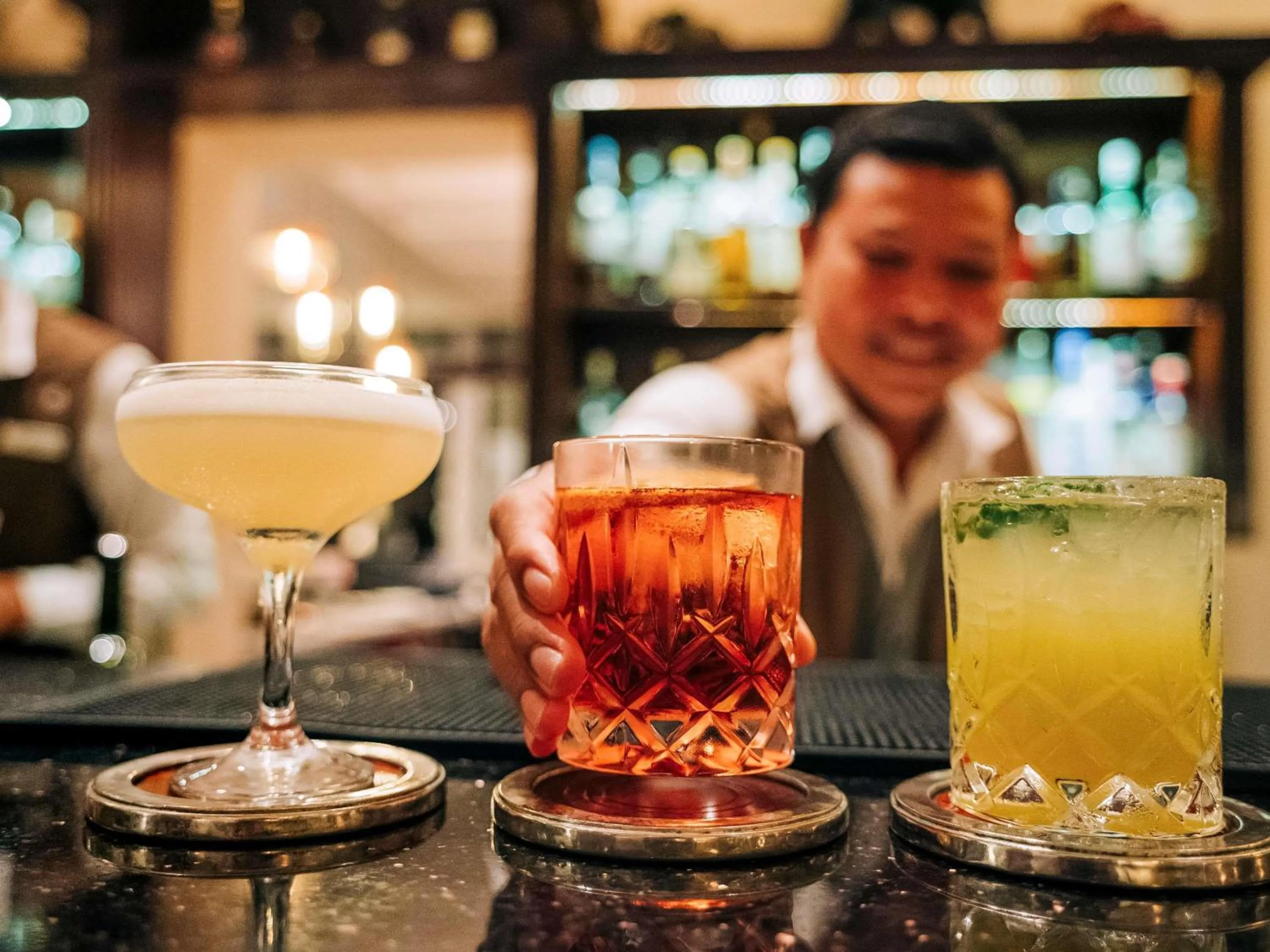 Lounge or bar in Raffles Grand Hotel d'Angkor