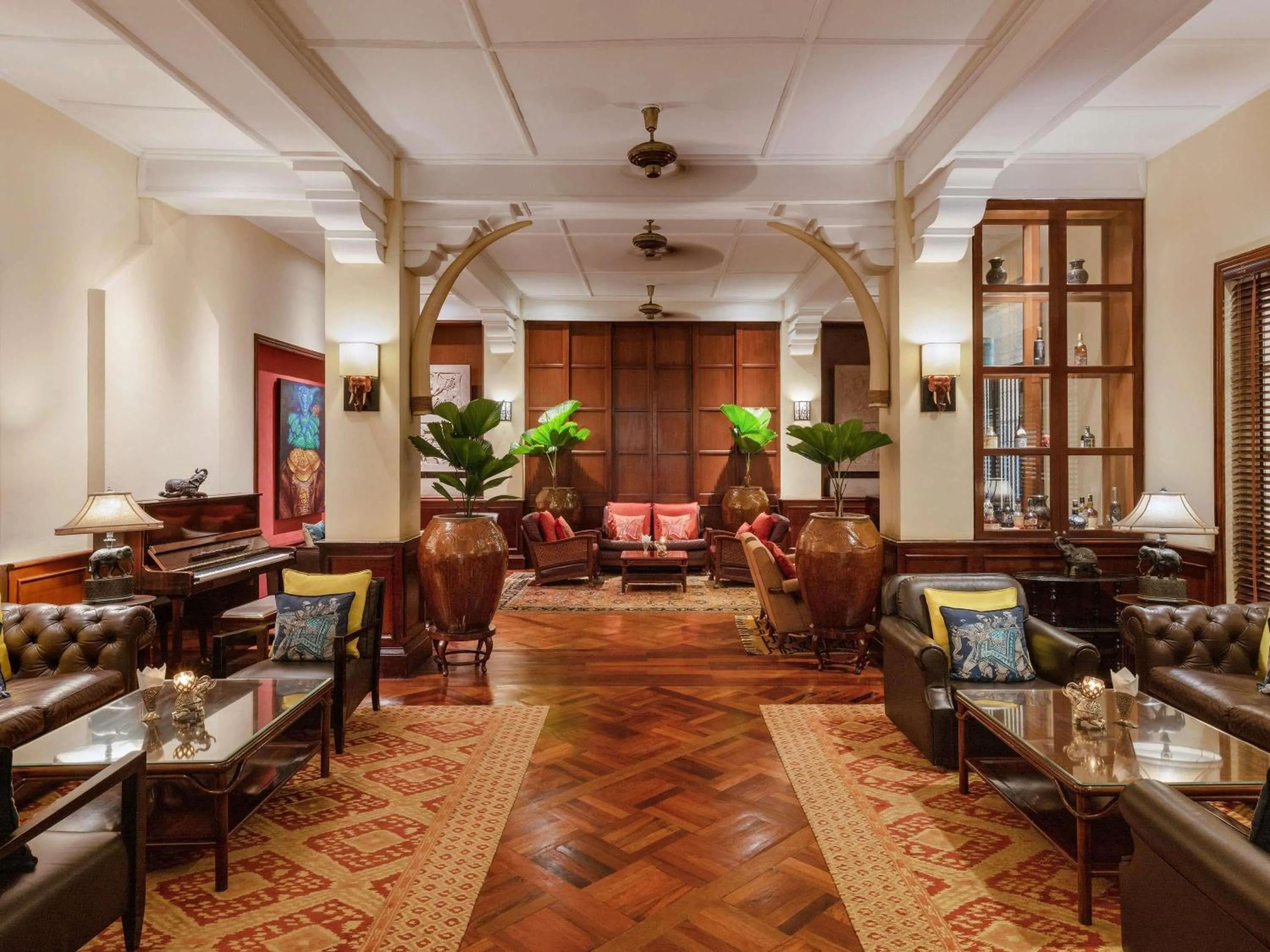 Lounge or bar in Raffles Grand Hotel d'Angkor