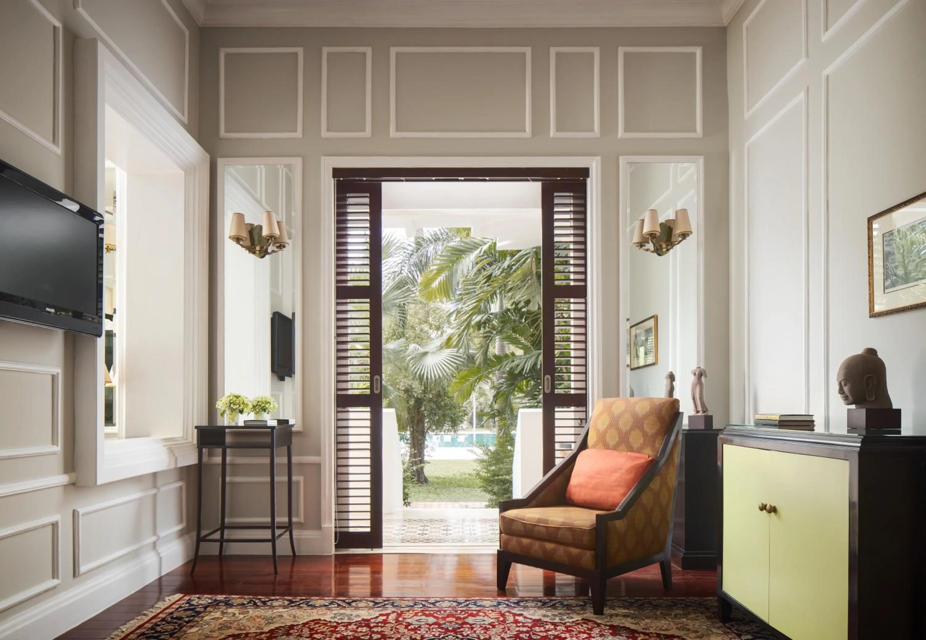 Balcony/Terrace in Raffles Grand Hotel d'Angkor