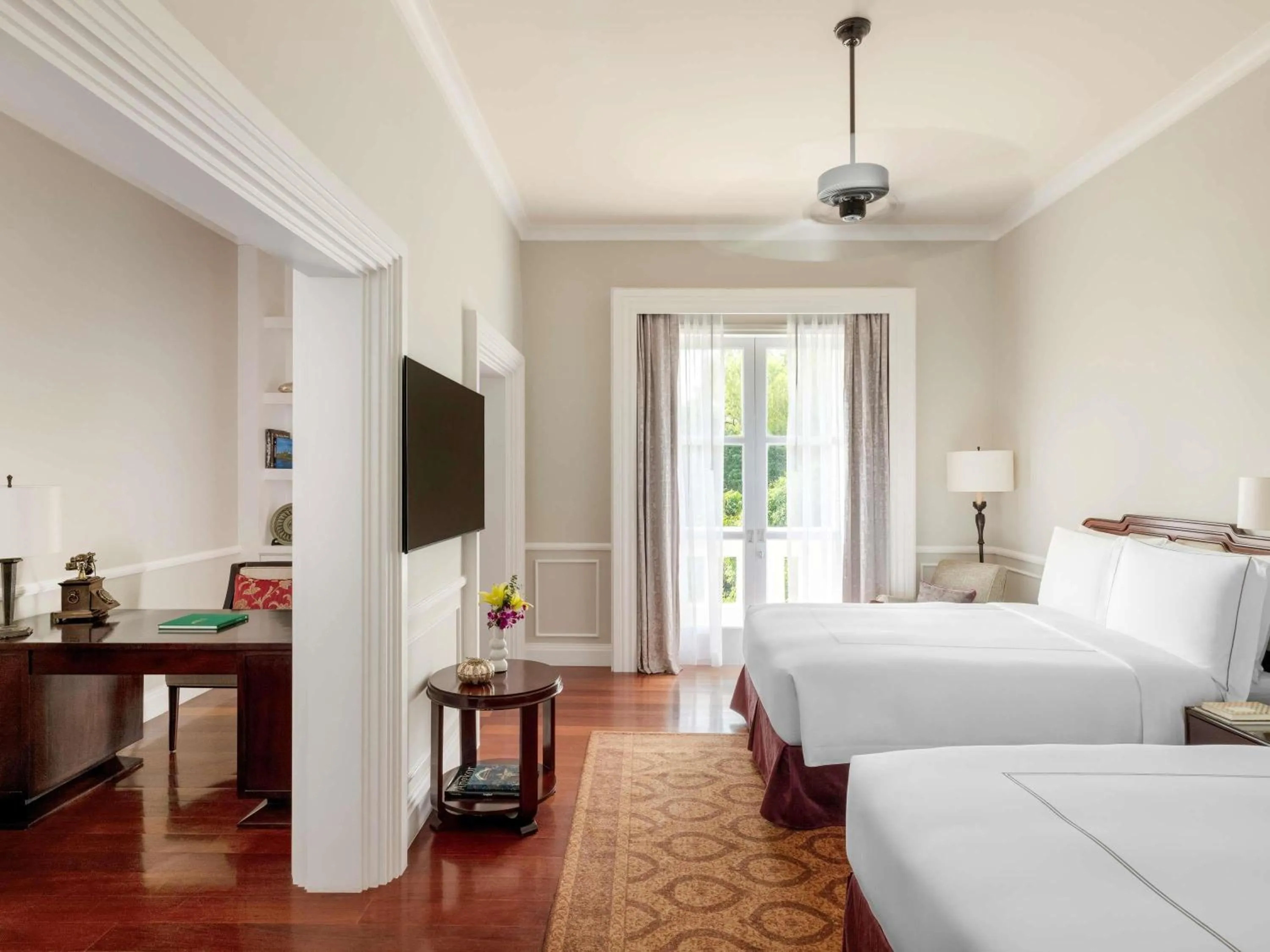 Bedroom, Bed in Raffles Grand Hotel d'Angkor