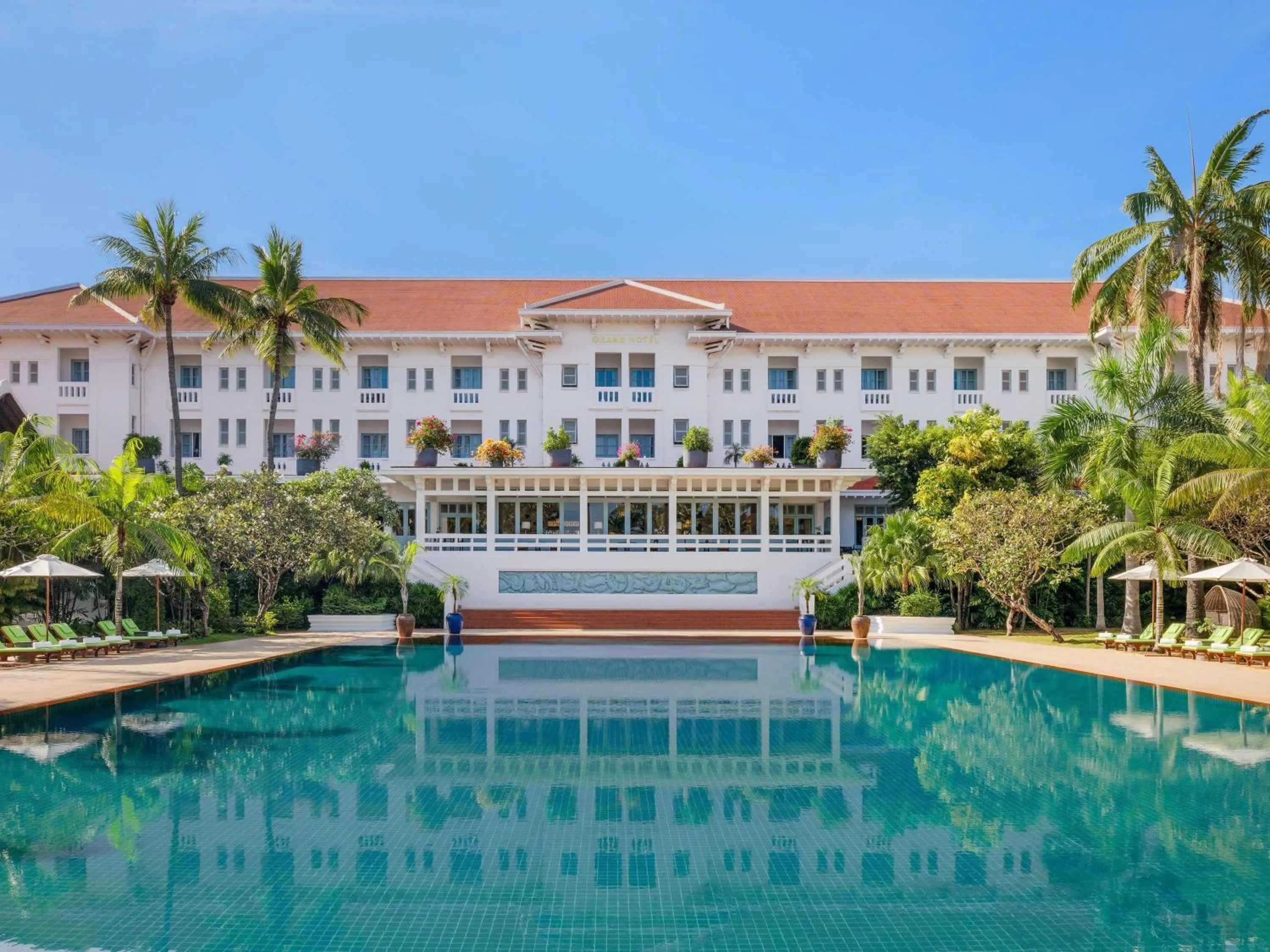 Property building in Raffles Grand Hotel d'Angkor