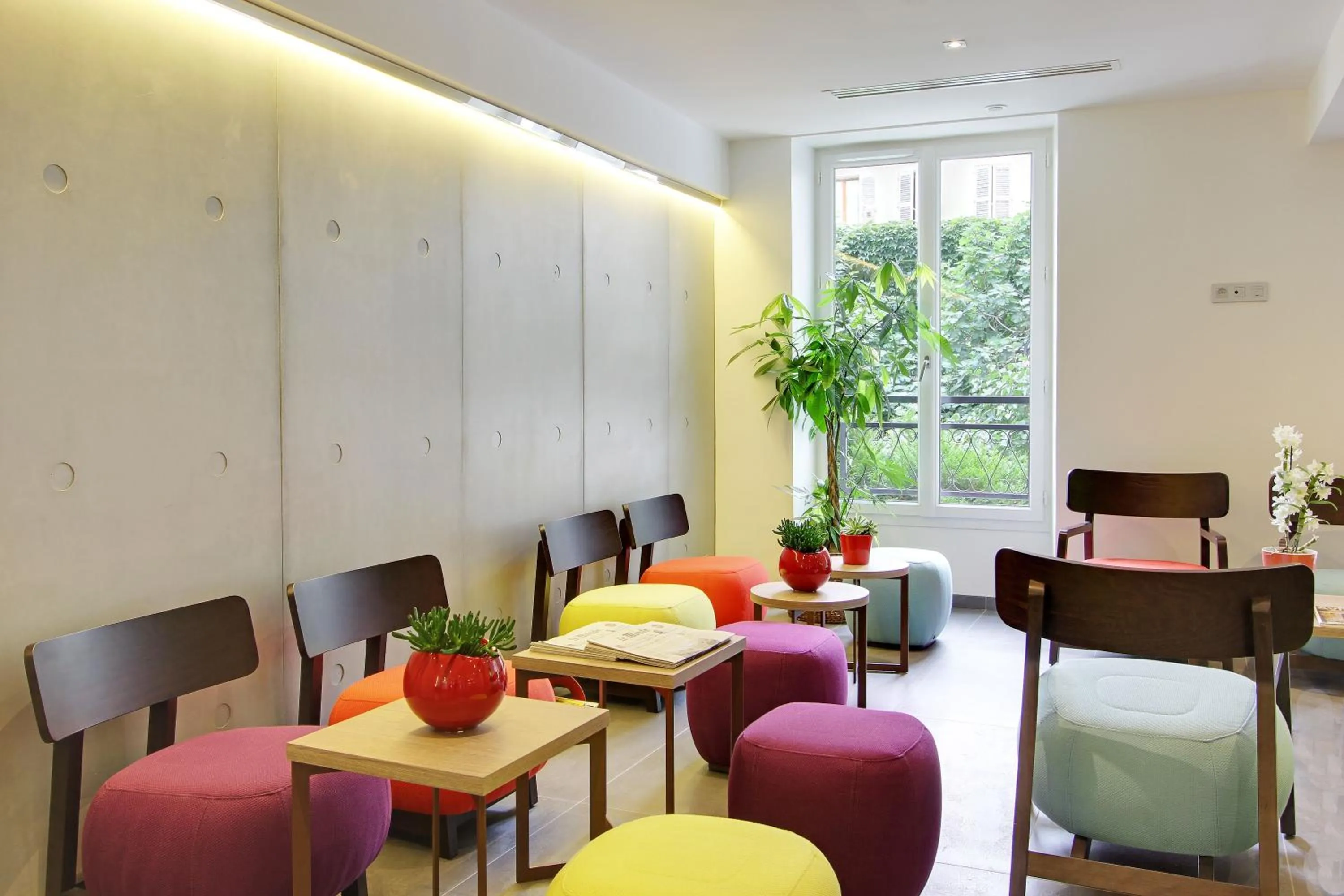 Lobby or reception in Hotel Alhambra