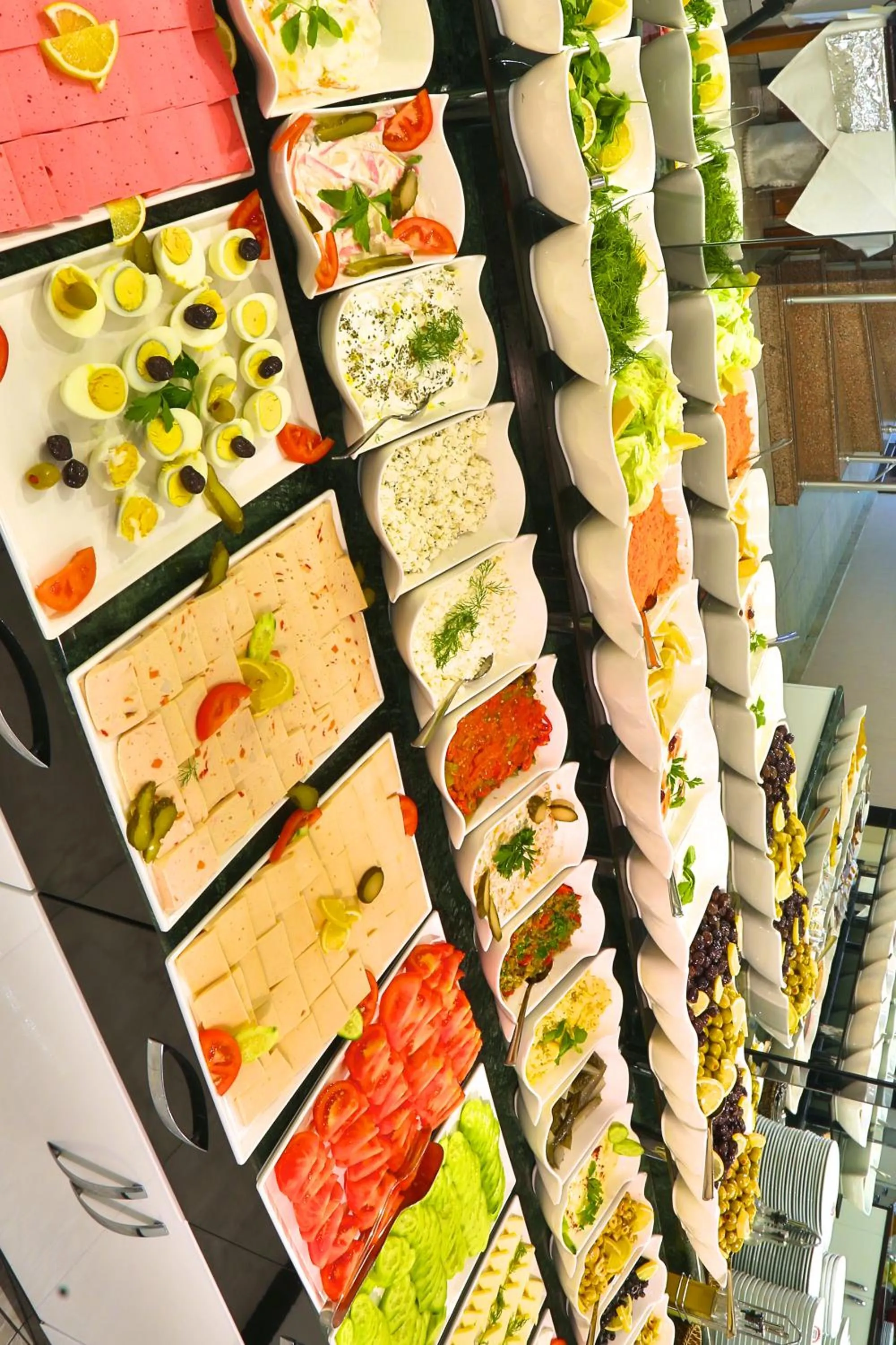 Buffet breakfast in Budo Hotel