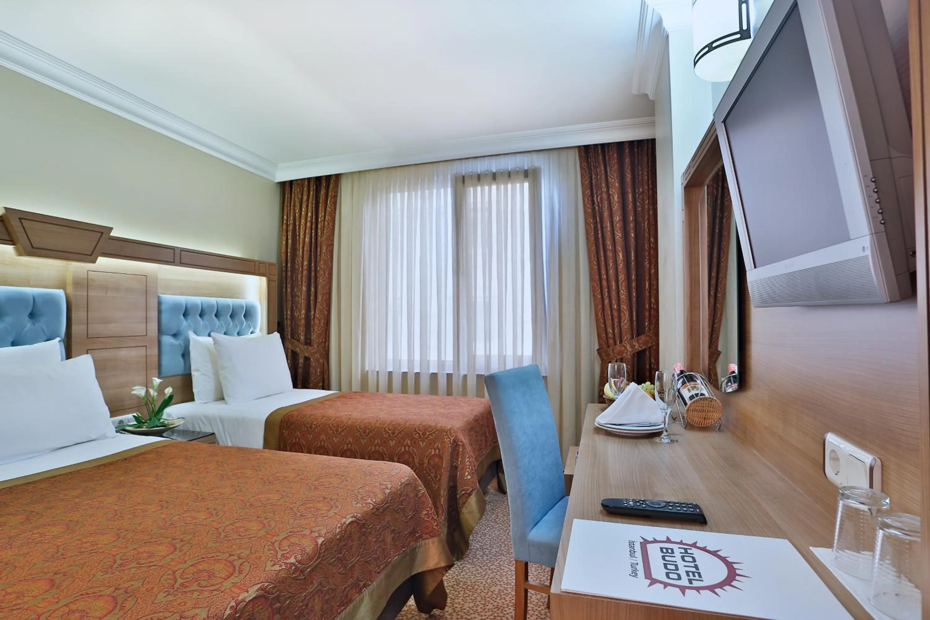 Photo of the whole room, Bed in Budo Hotel