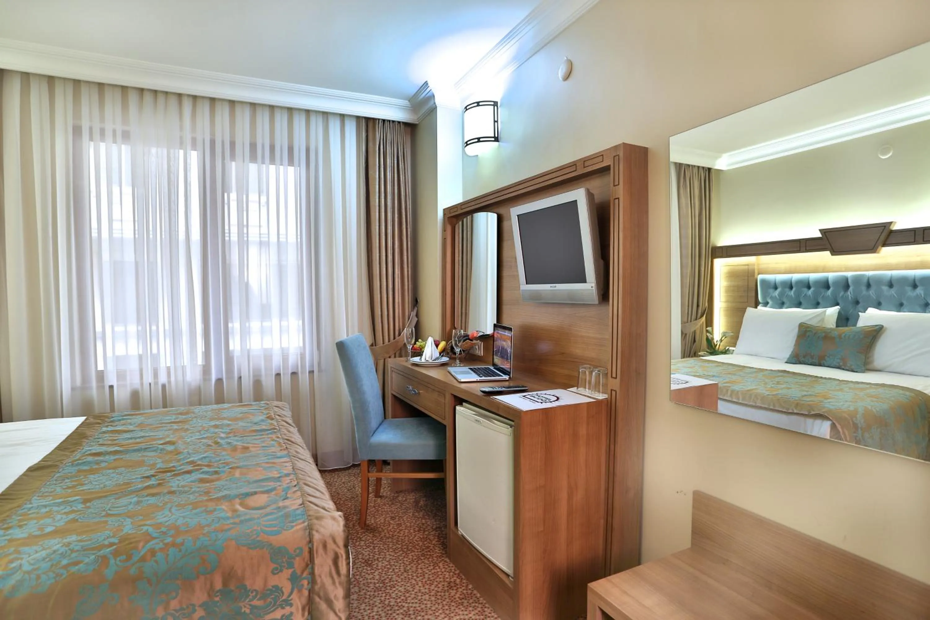 Photo of the whole room, Bed in Budo Hotel