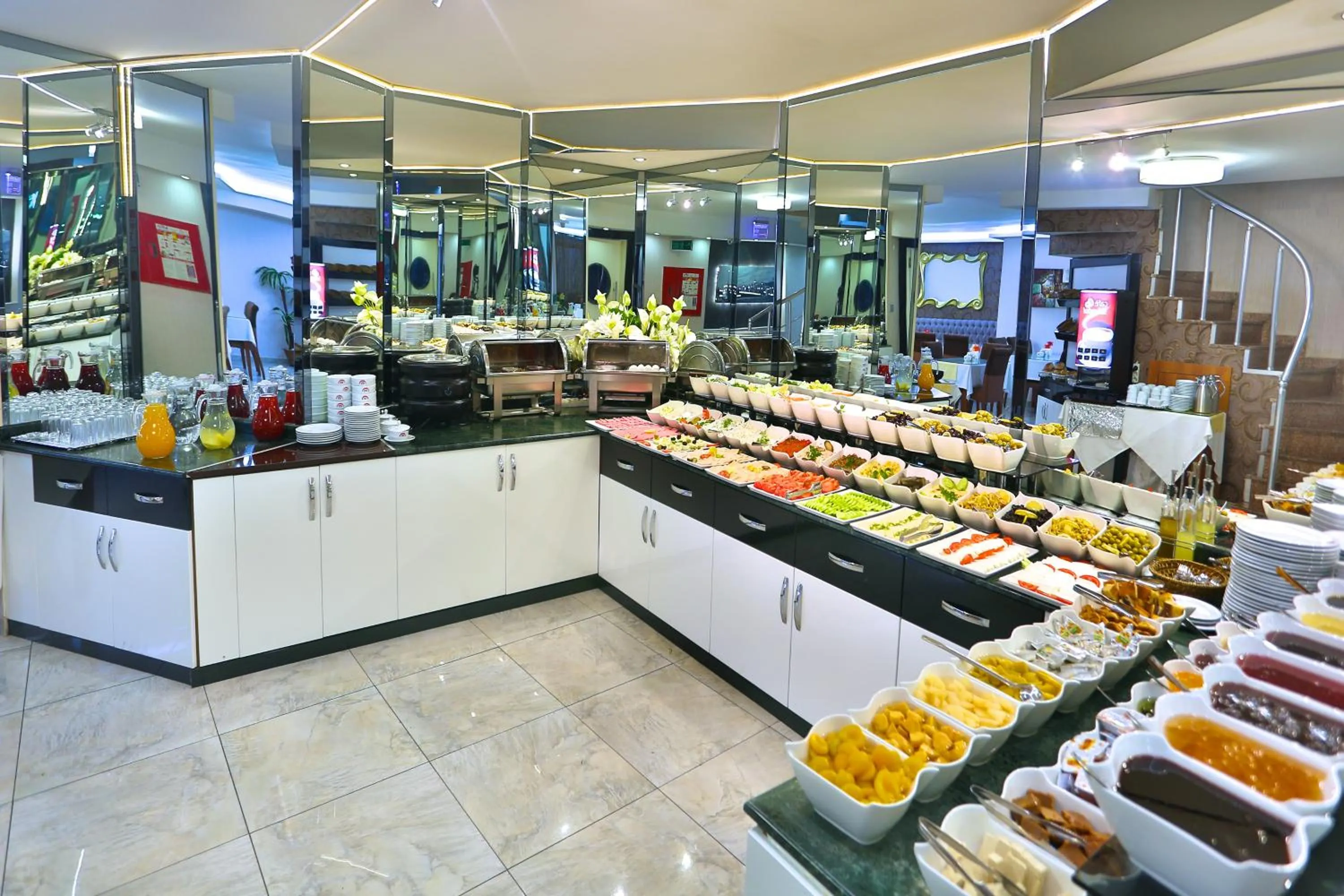 Buffet breakfast in Budo Hotel