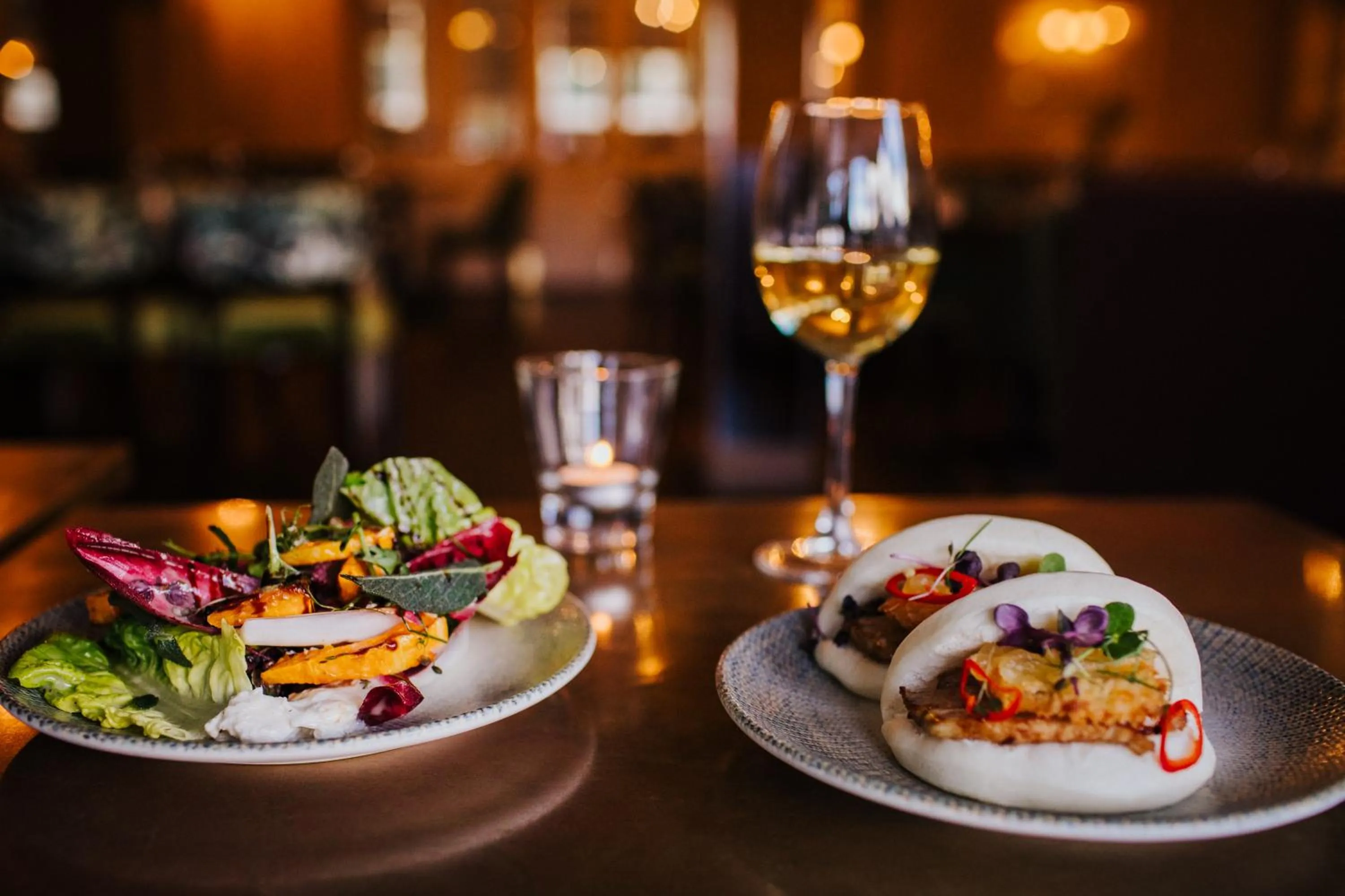 Food close-up in The Devil's Punchbowl Hotel