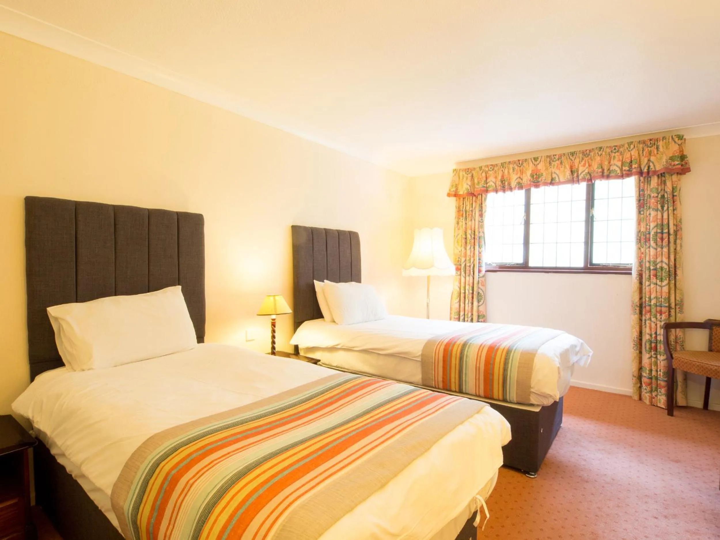 Bed in The Devil's Punchbowl Hotel