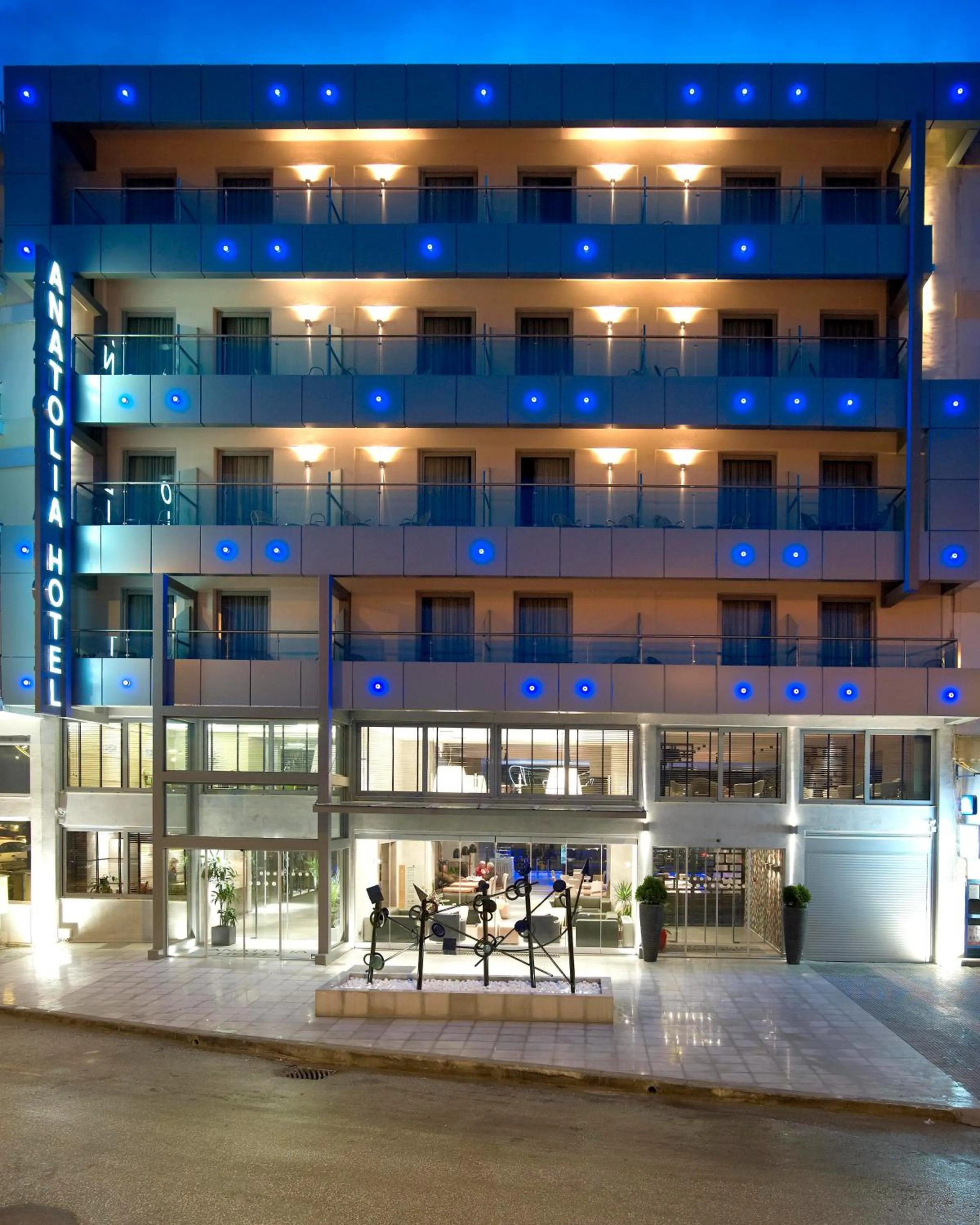 Facade/entrance in Anatolia Hotel Komotini