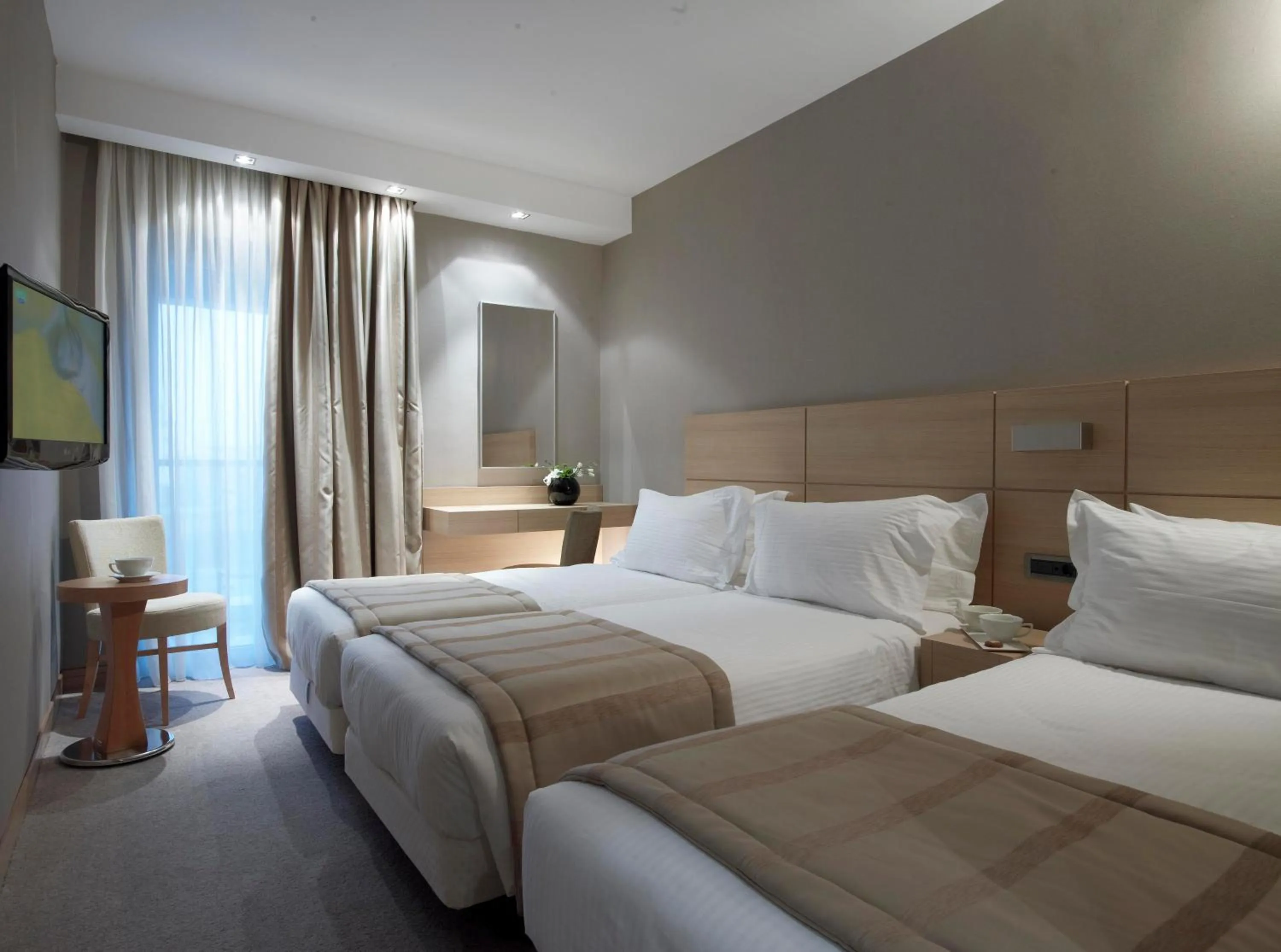 Photo of the whole room, Bed in Anatolia Hotel Komotini