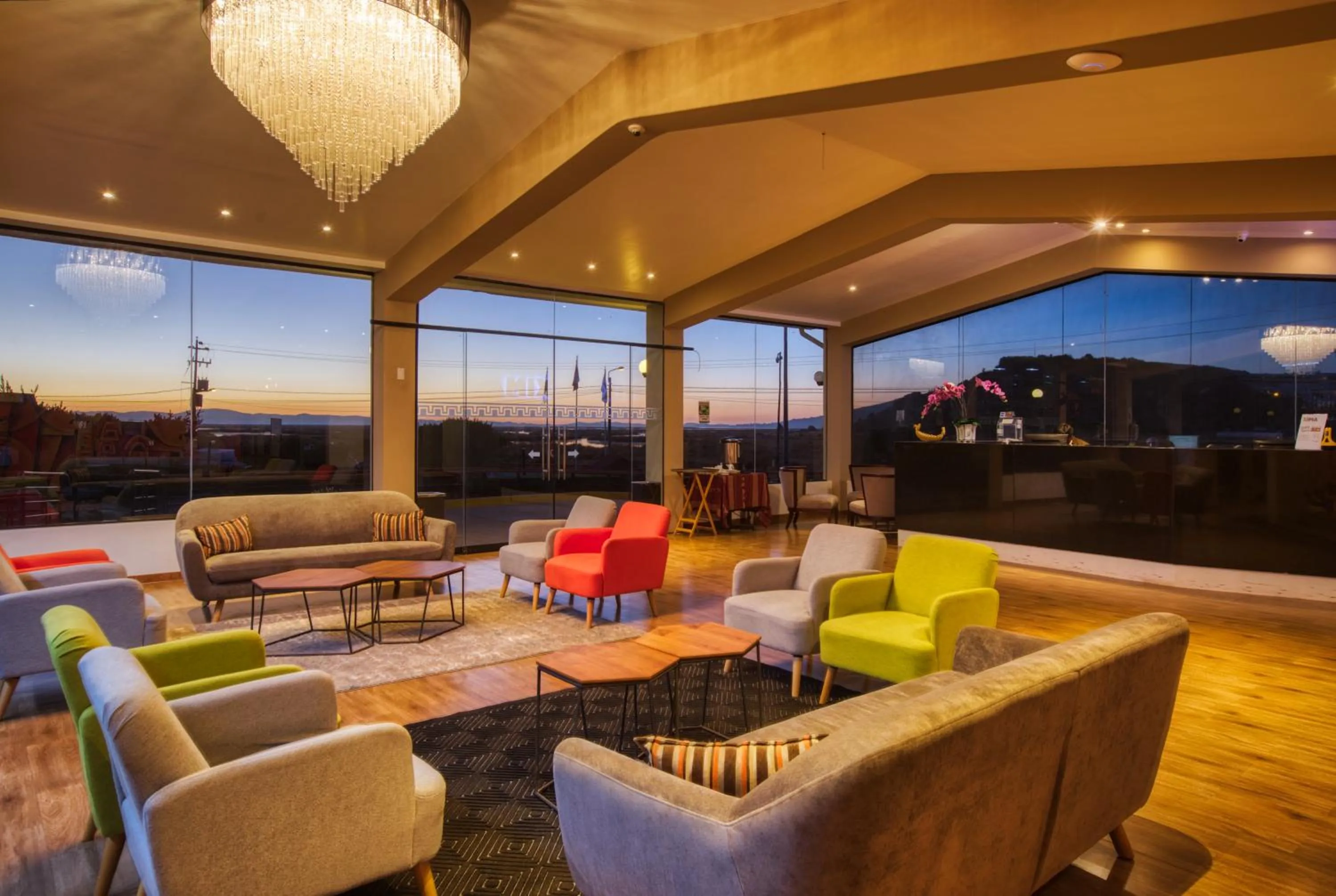 Lobby or reception in Xima Exclusive Puno