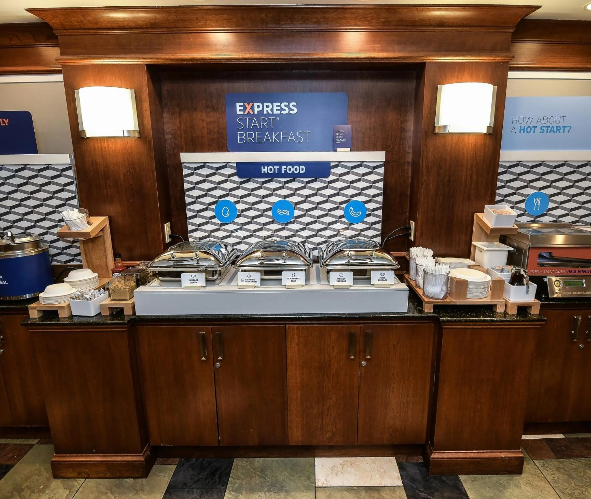 Breakfast in Holiday Inn Express Hotel & Suites Grand Forks by IHG