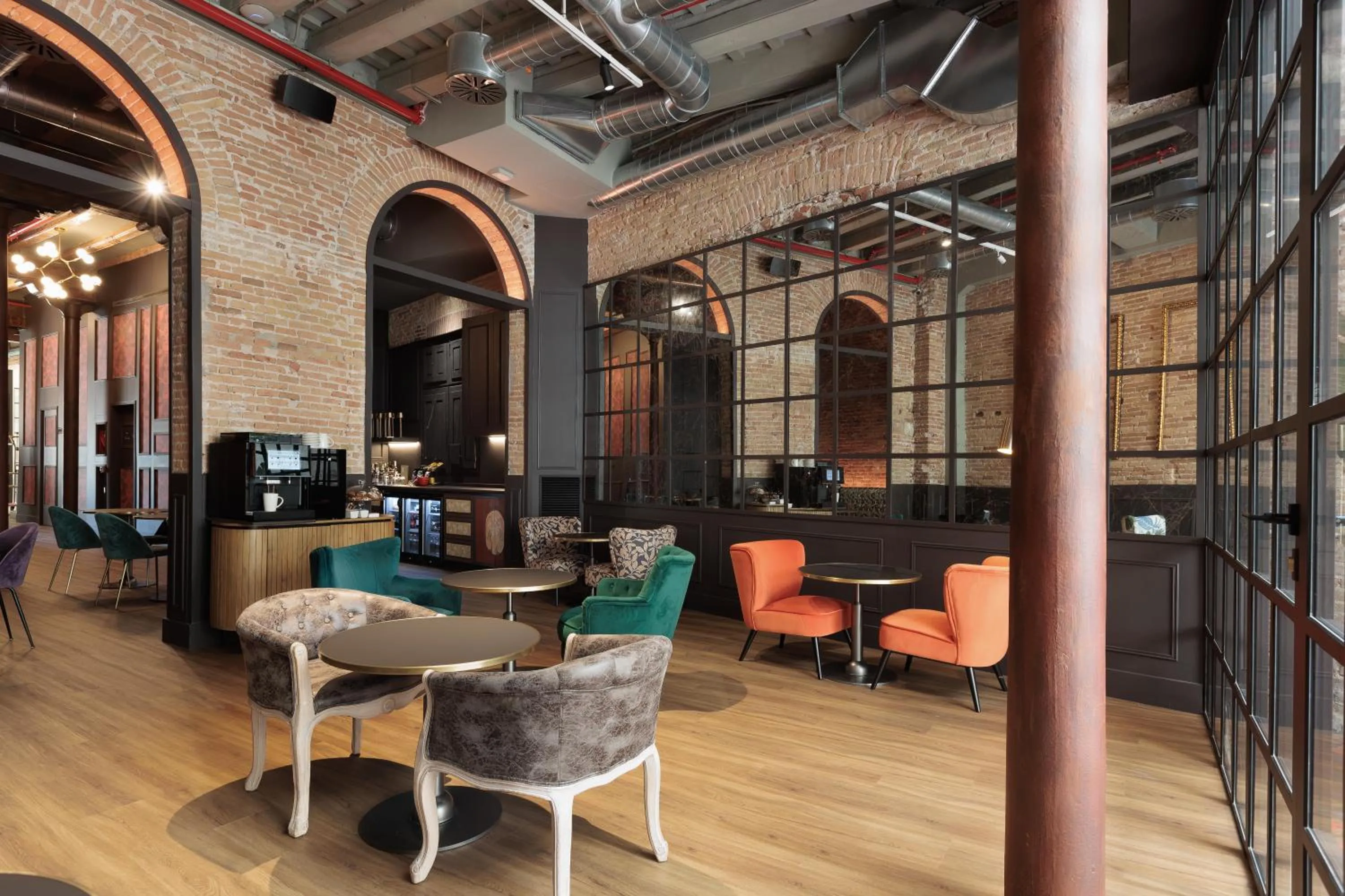 Seating area in Hotel La Pau