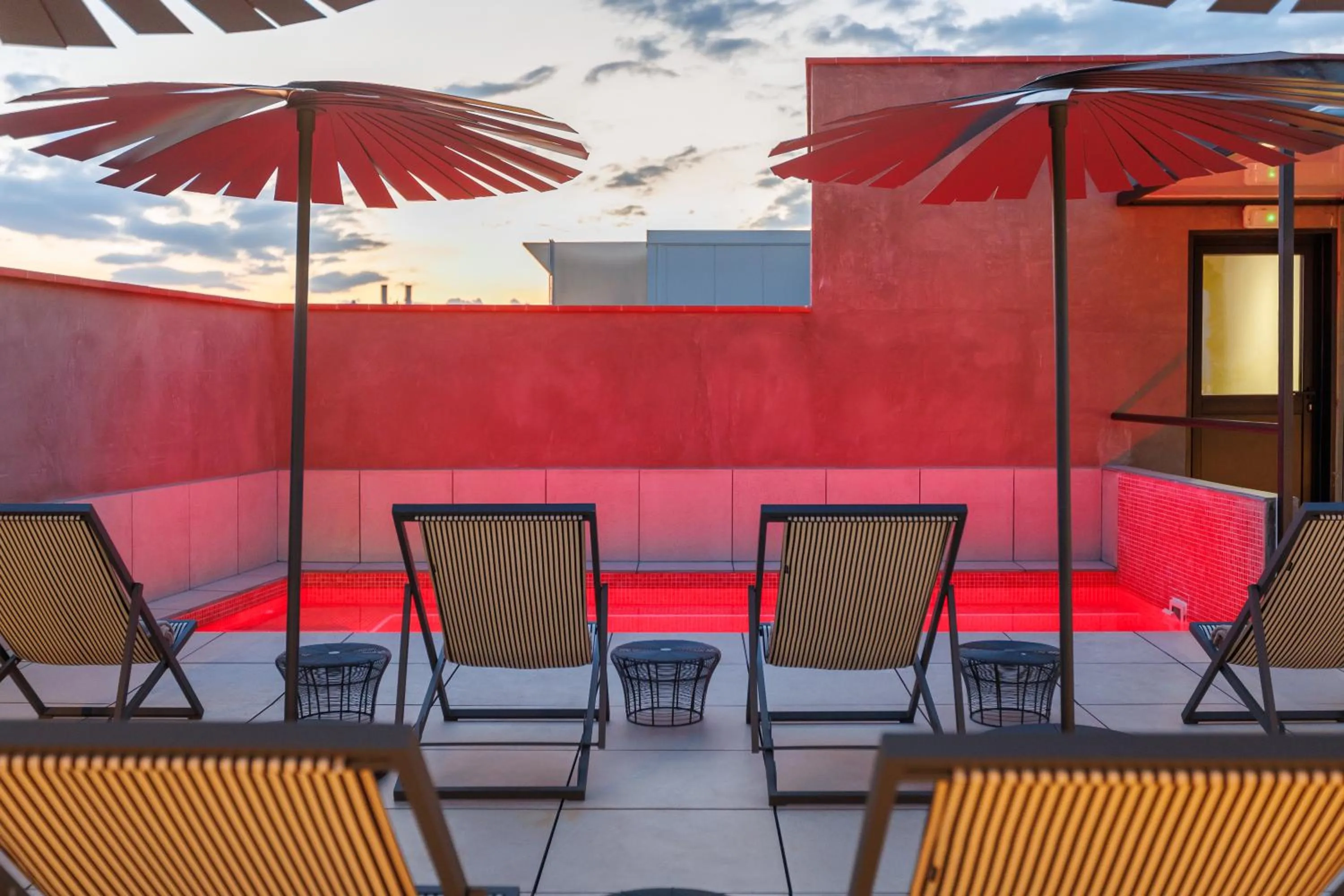 Swimming pool in Hotel La Pau