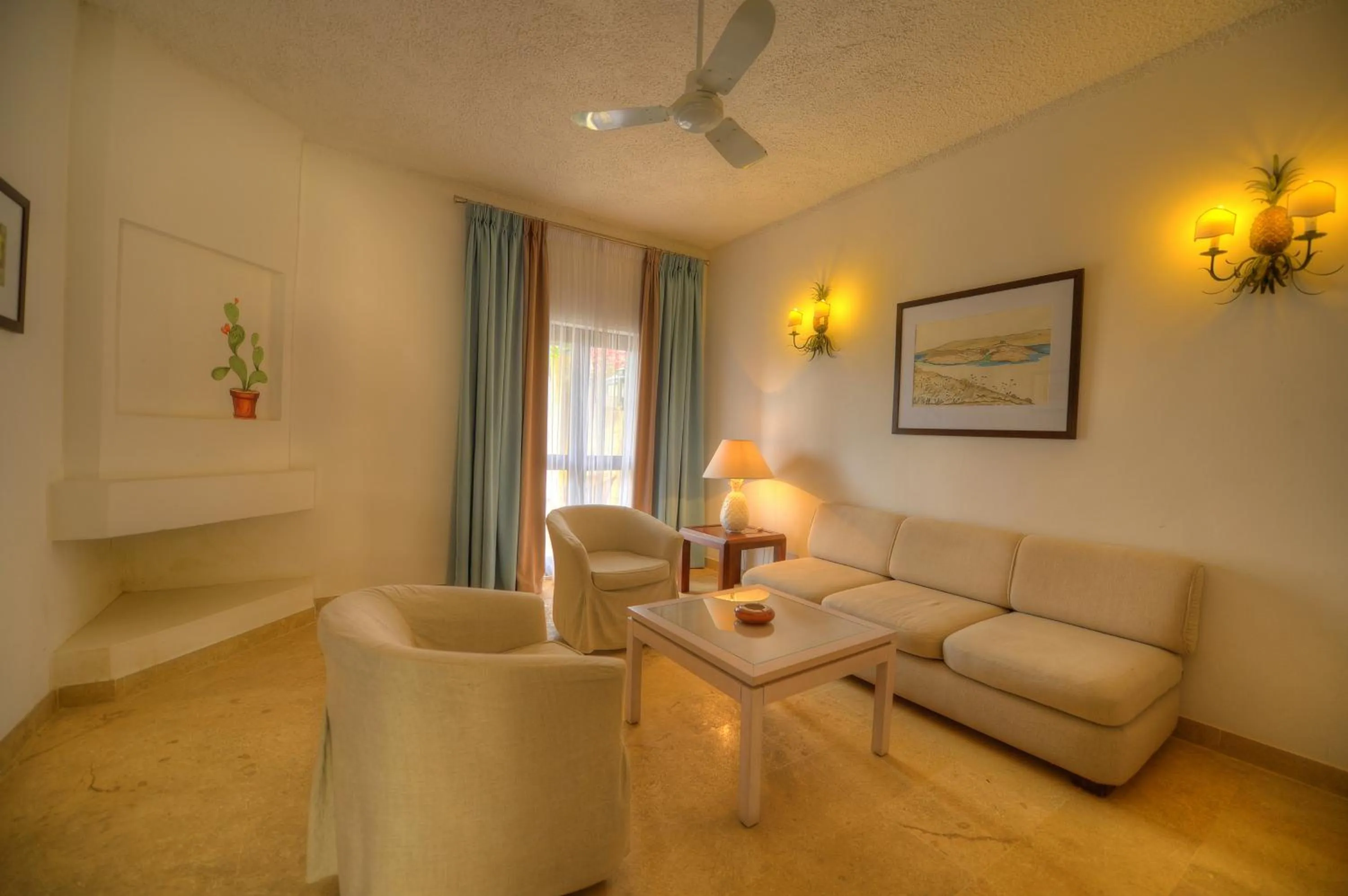 Living room in Hotel Ta' Cenc & Spa