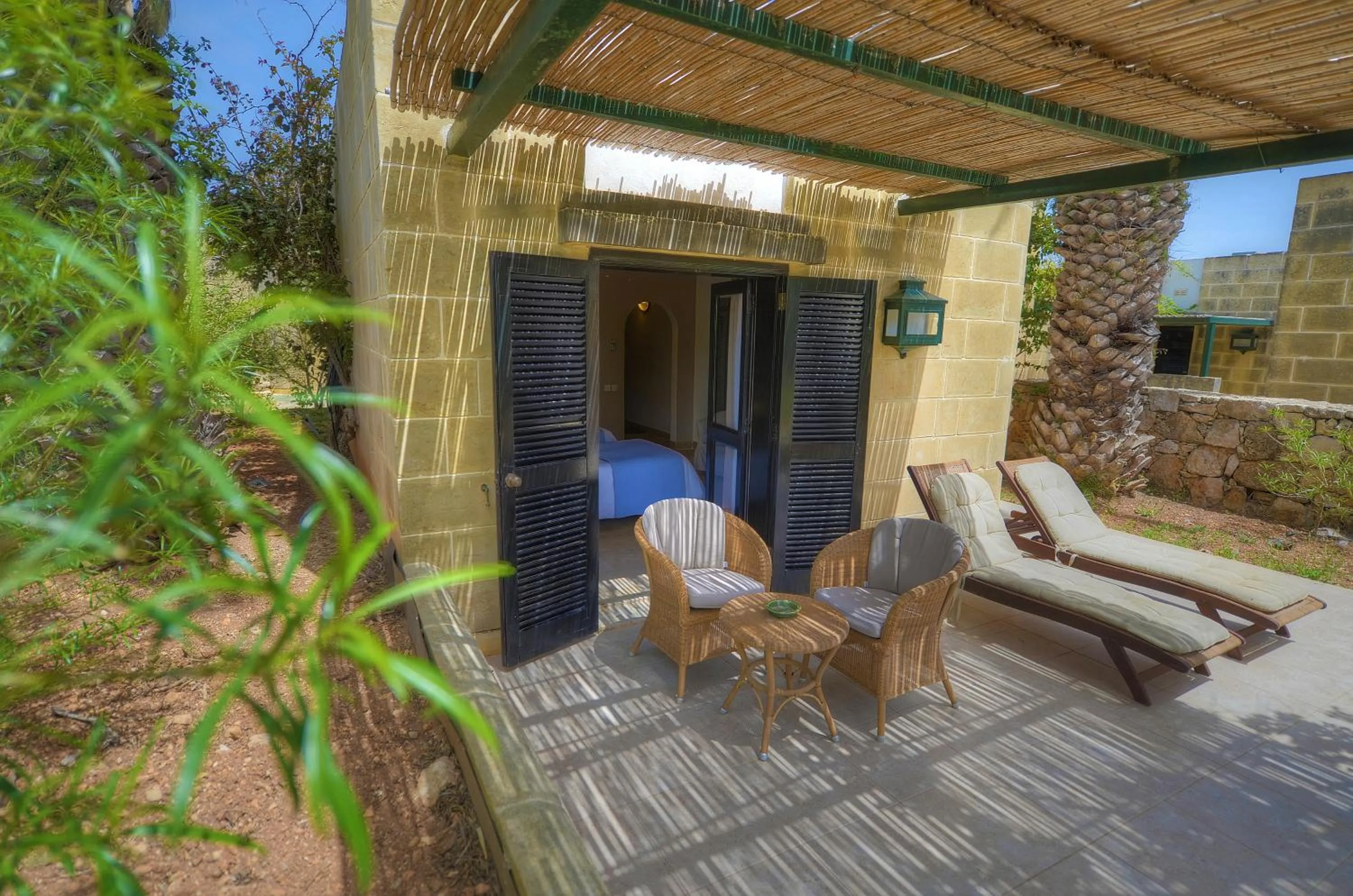 Patio in Hotel Ta' Cenc & Spa