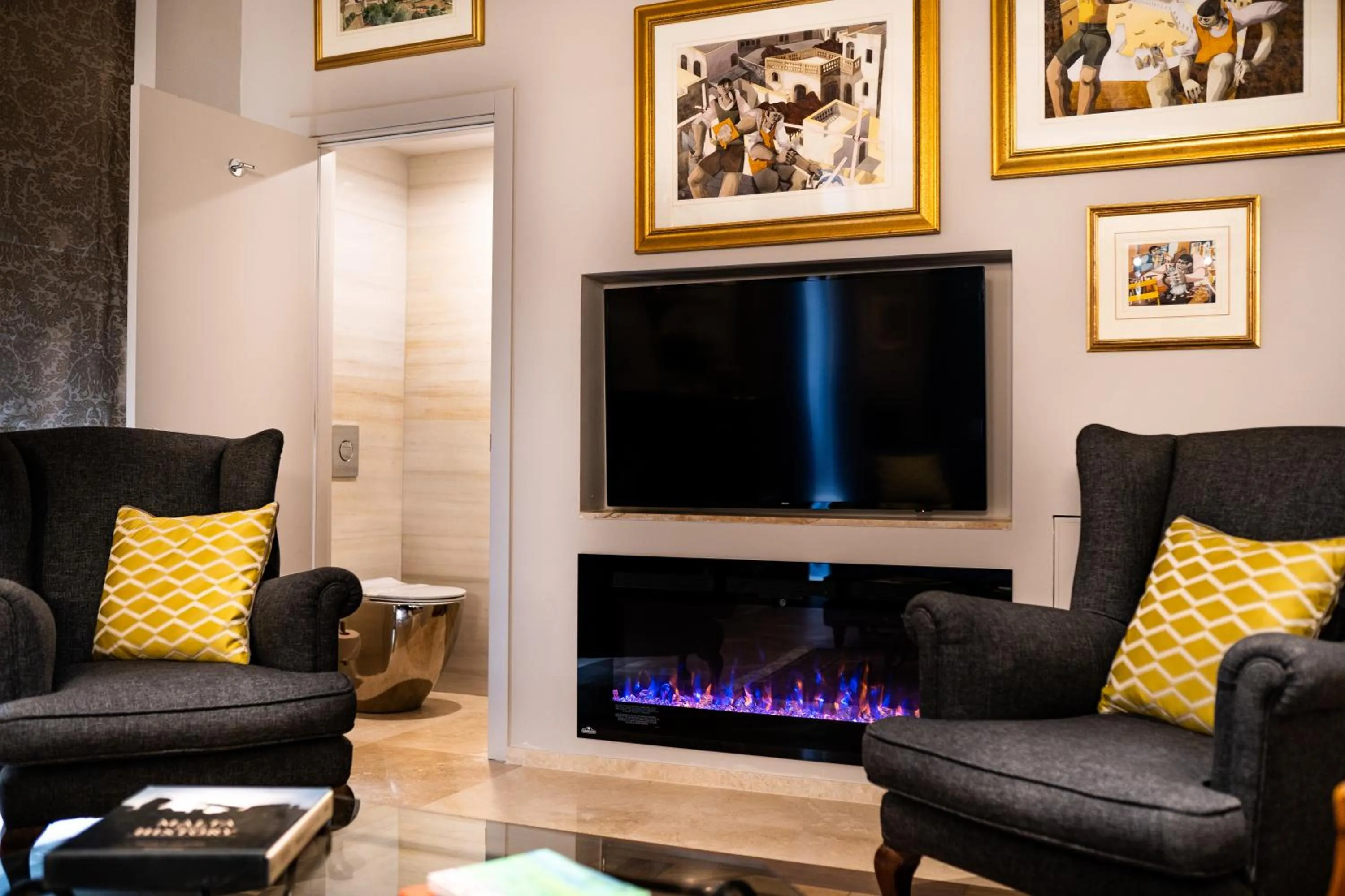 Living room in The Xara Palace Relais & Chateaux