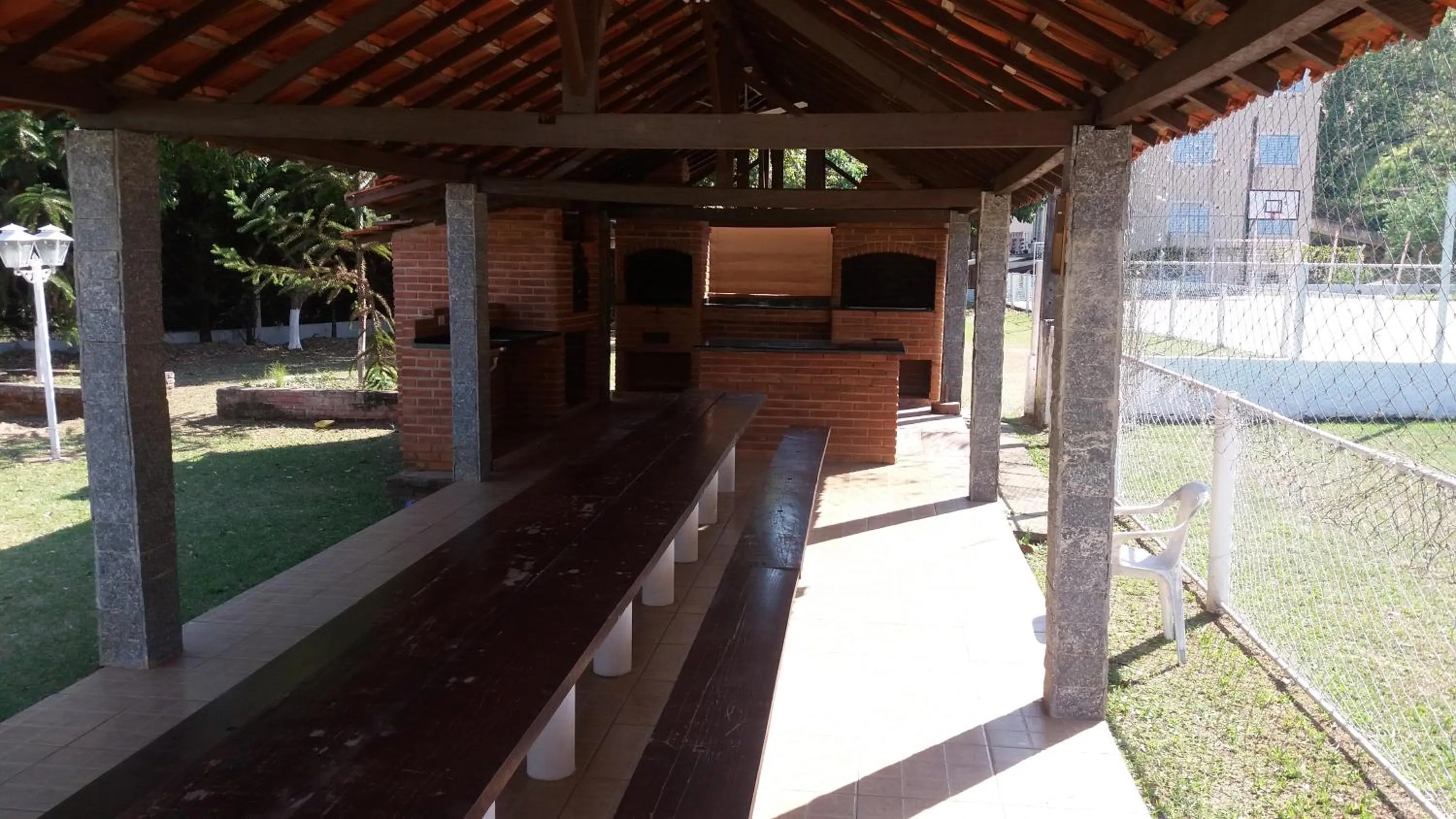BBQ facilities in Apartamento Hotel Cavalinho Branco