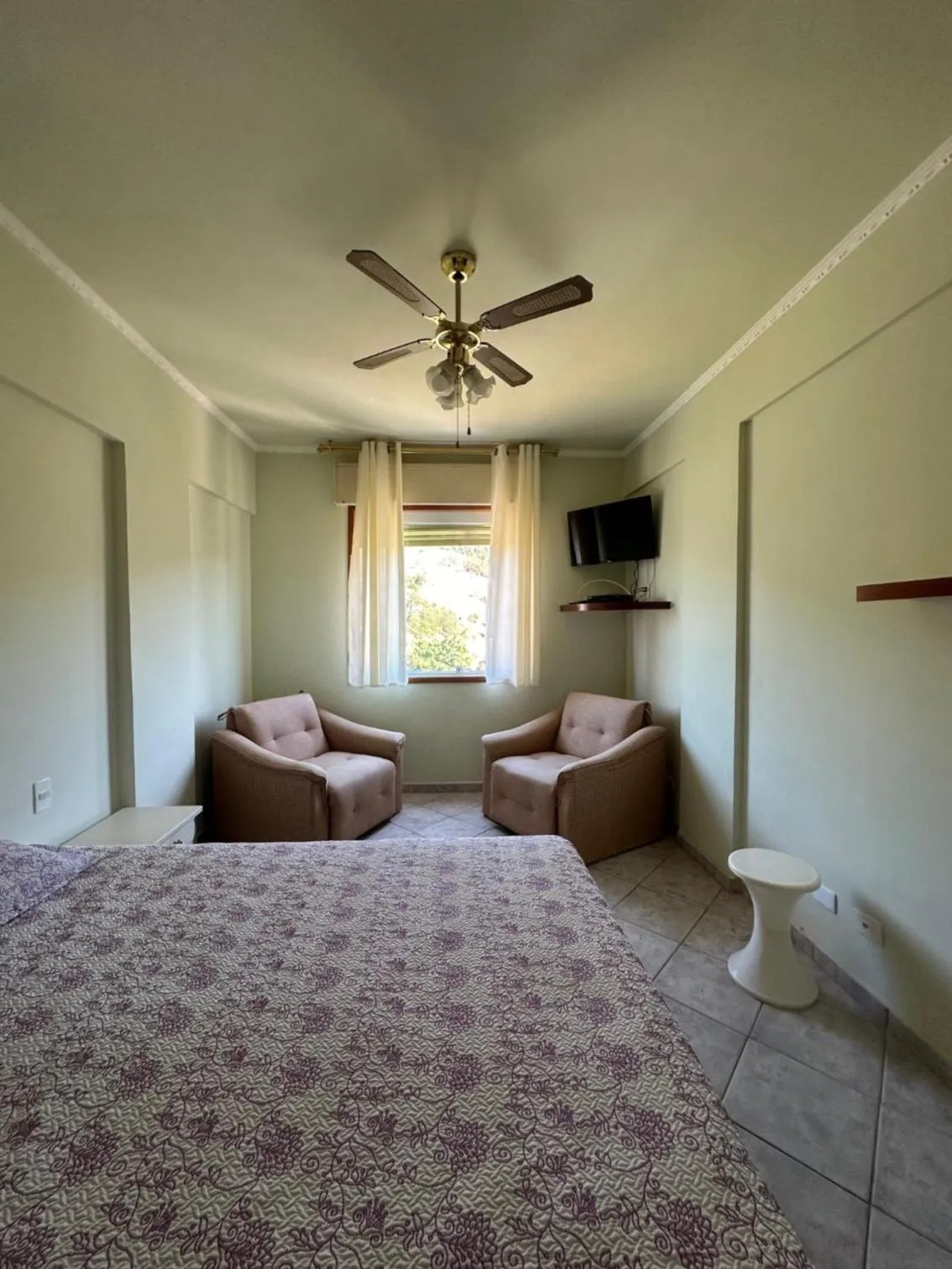 Bed in Apartamento Hotel Cavalinho Branco