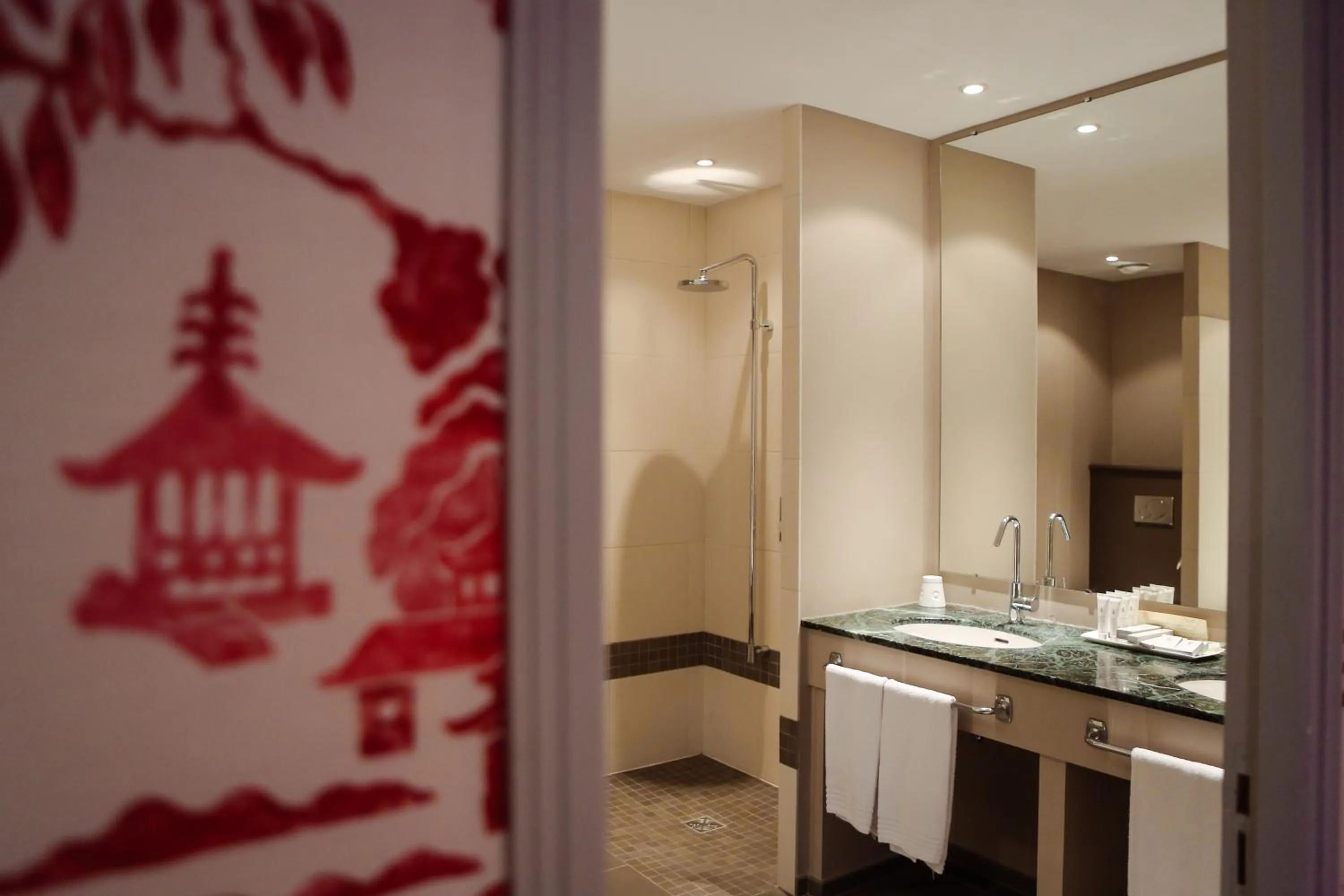 Bathroom in La Chapelle Saint Martin