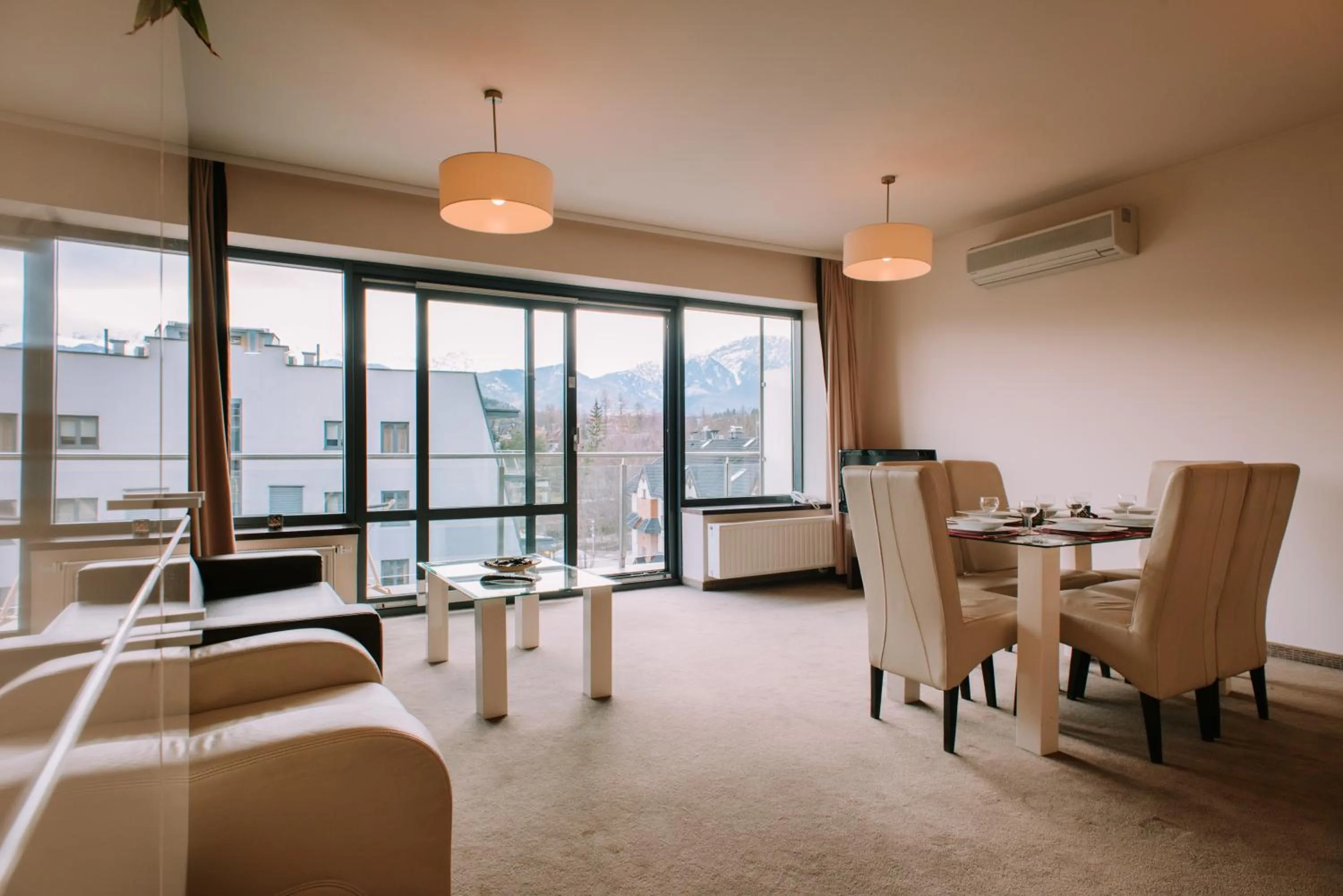 Living room in Szklane Domy