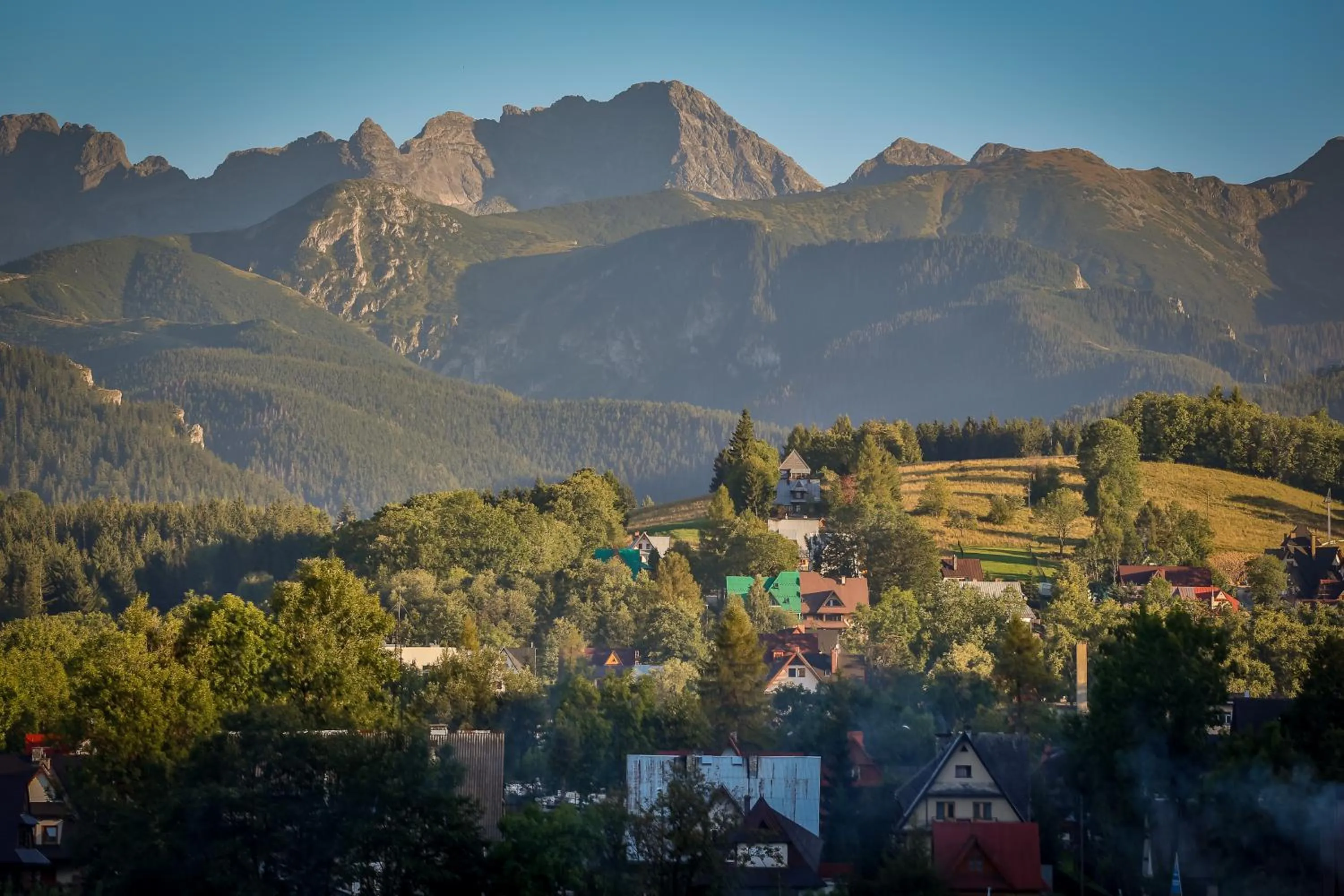 Area and facilities in Szklane Domy